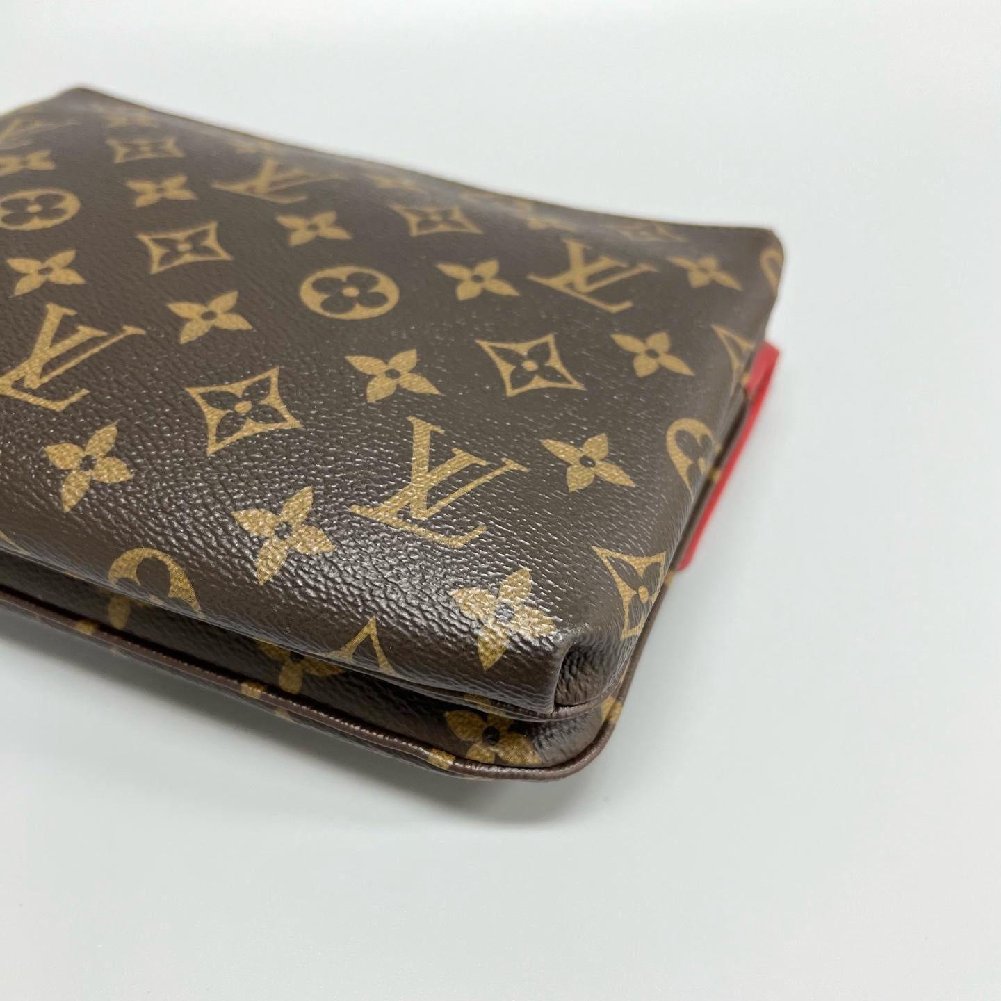 Louis Vuitton - Twice - Leather - Red - (mini)