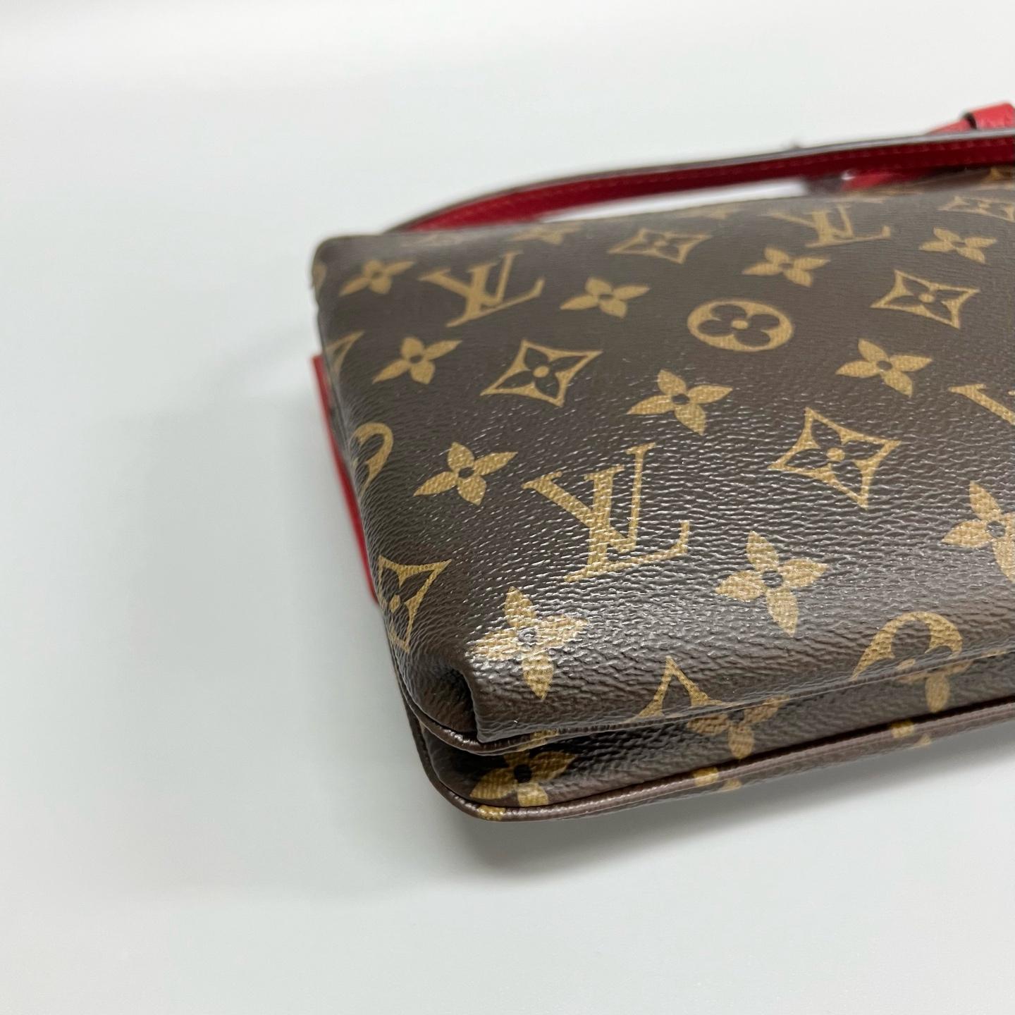 Louis Vuitton - Twice - Leather - Red - (mini)
