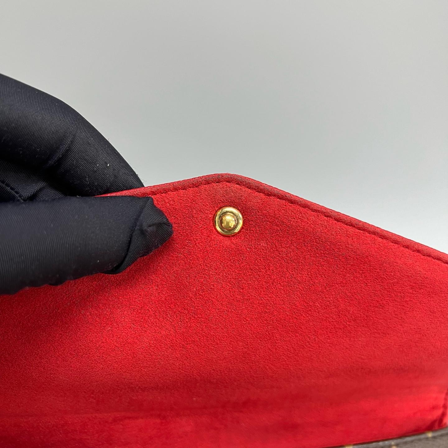 Louis Vuitton - Twice - Leather - Red - (mini)