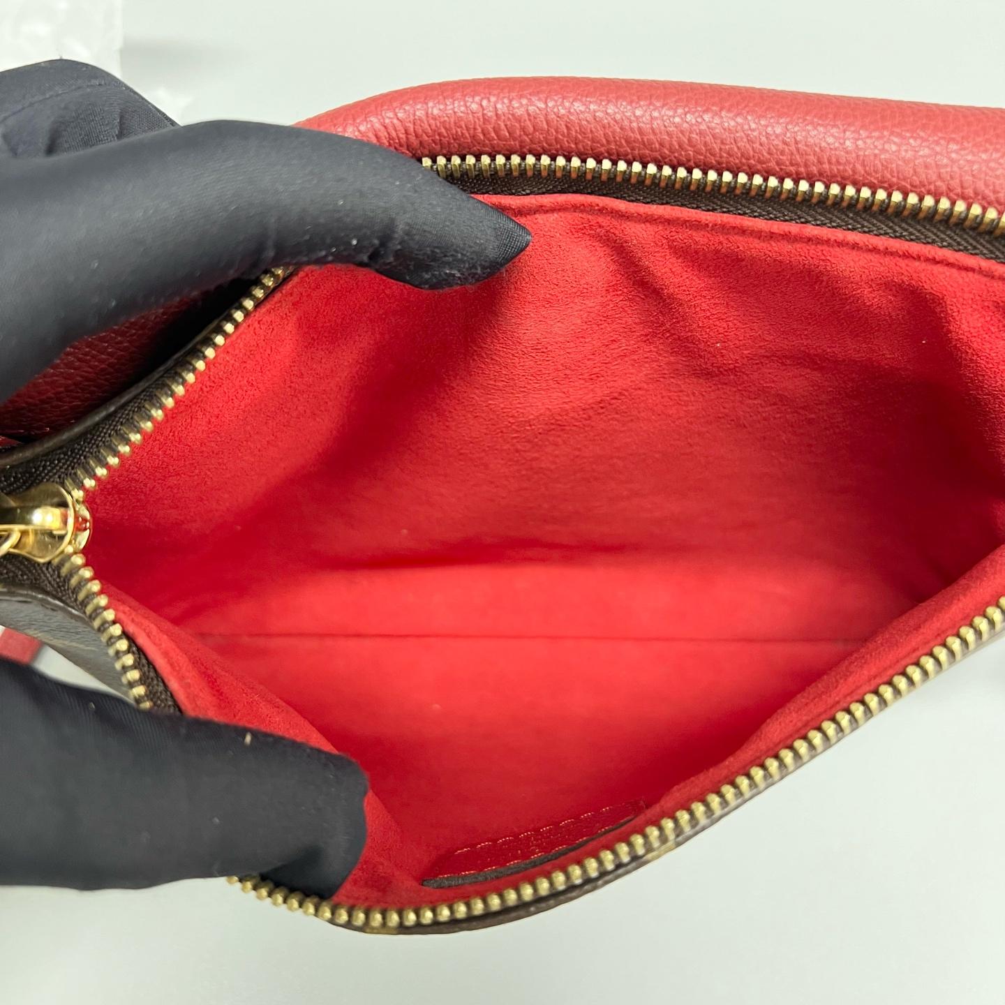 Louis Vuitton - Twice - Leather - Red - (mini)