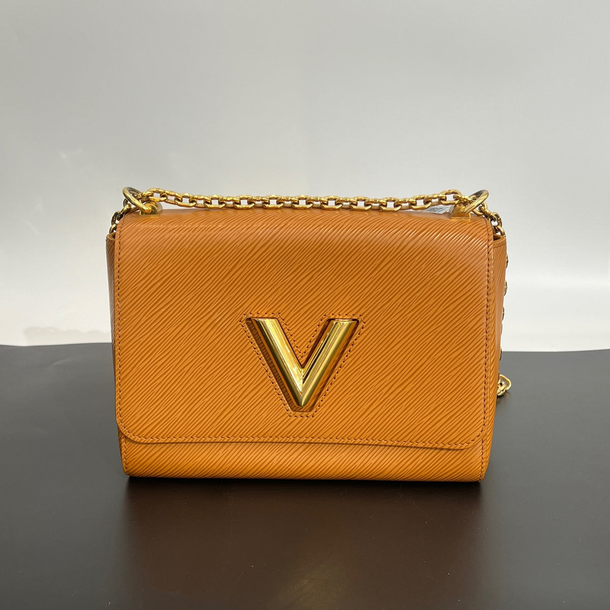 Louis Vuitton - Twist Chip Version - Leather - Camel - (small)