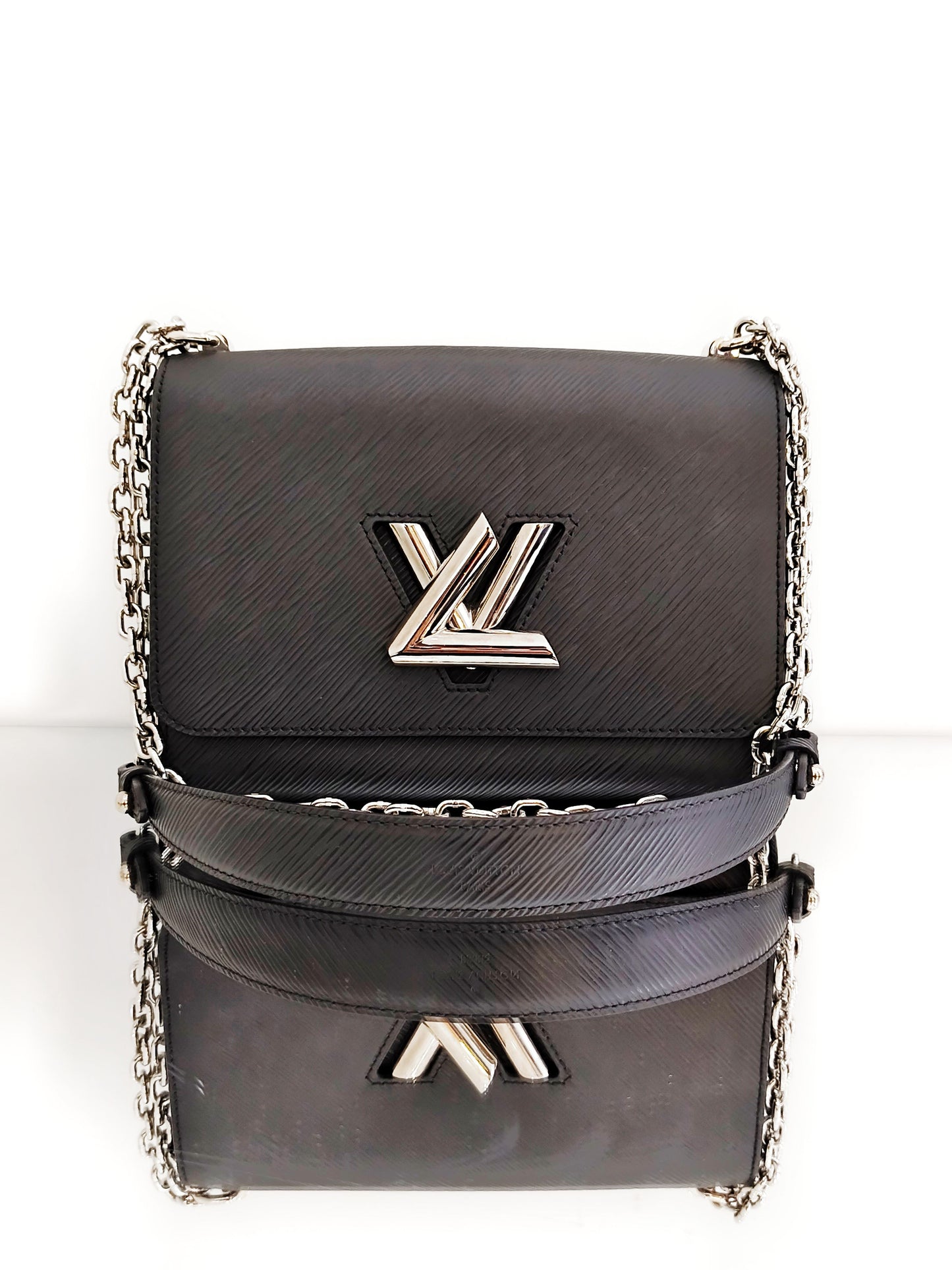 Louis Vuitton - Twist - Epi leather - Black with Silver-Tone Hardware - (Medium)