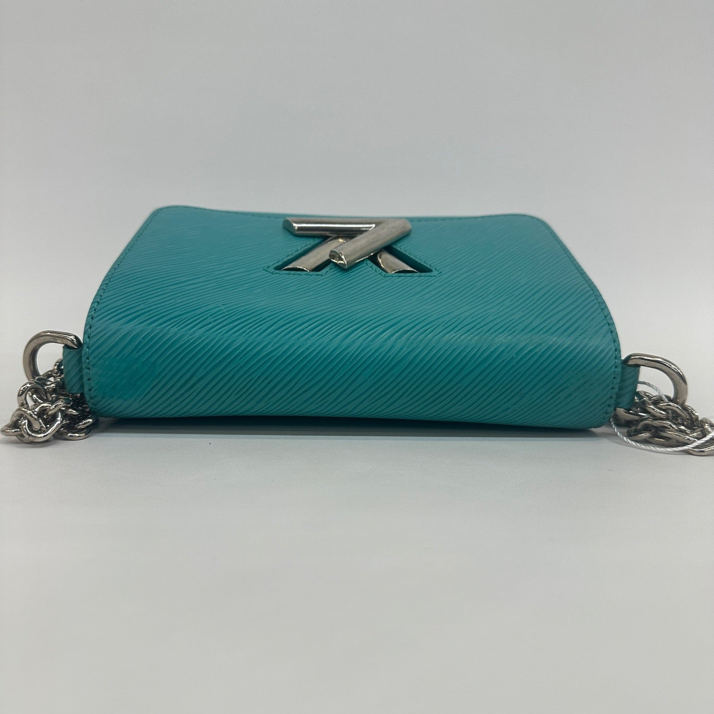 Louis Vuitton - Twist - Epi leather - Turquoise with Silver-Tone Hardware - (mini)