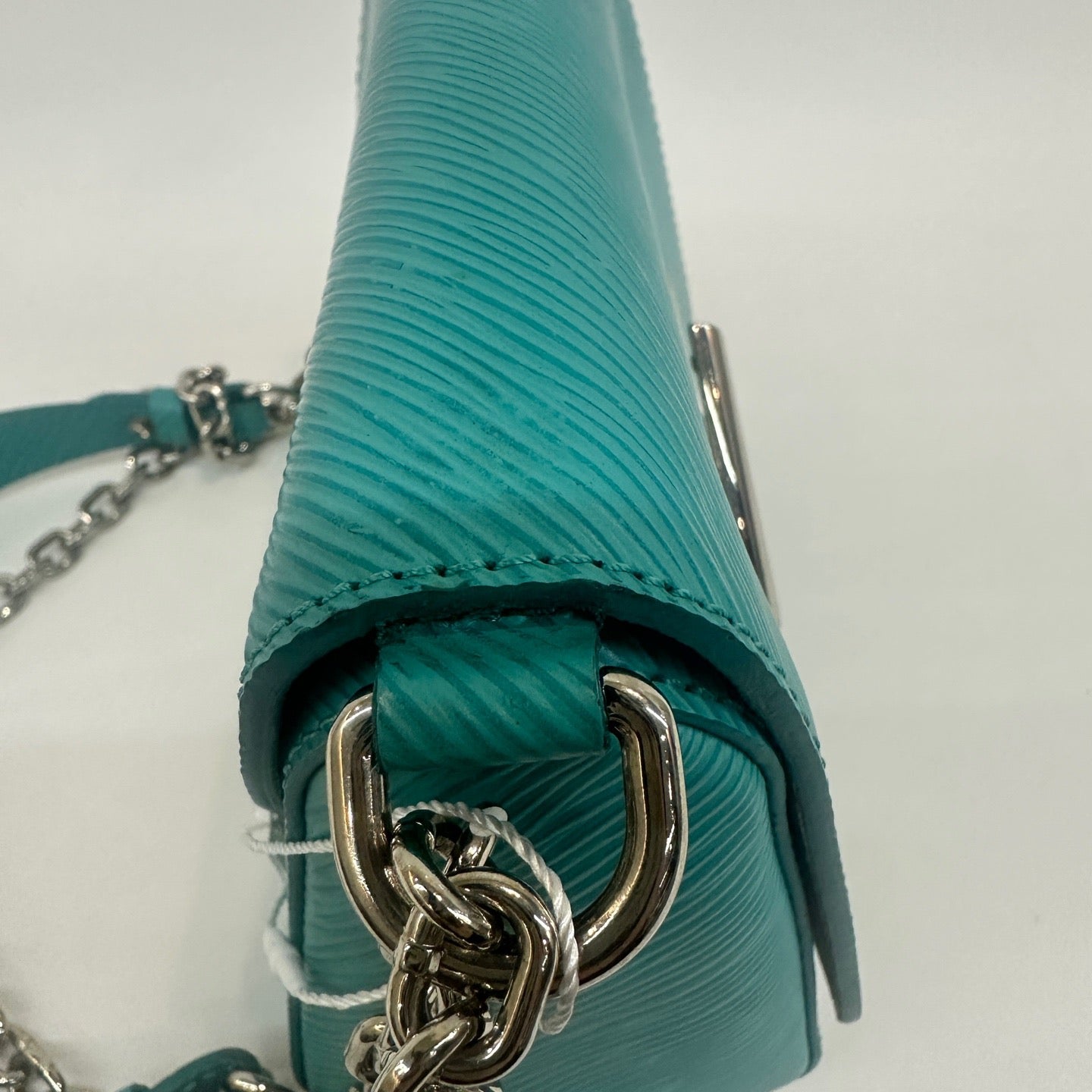 Louis Vuitton - Twist - Epi leather - Turquoise with Silver-Tone Hardware - (mini)