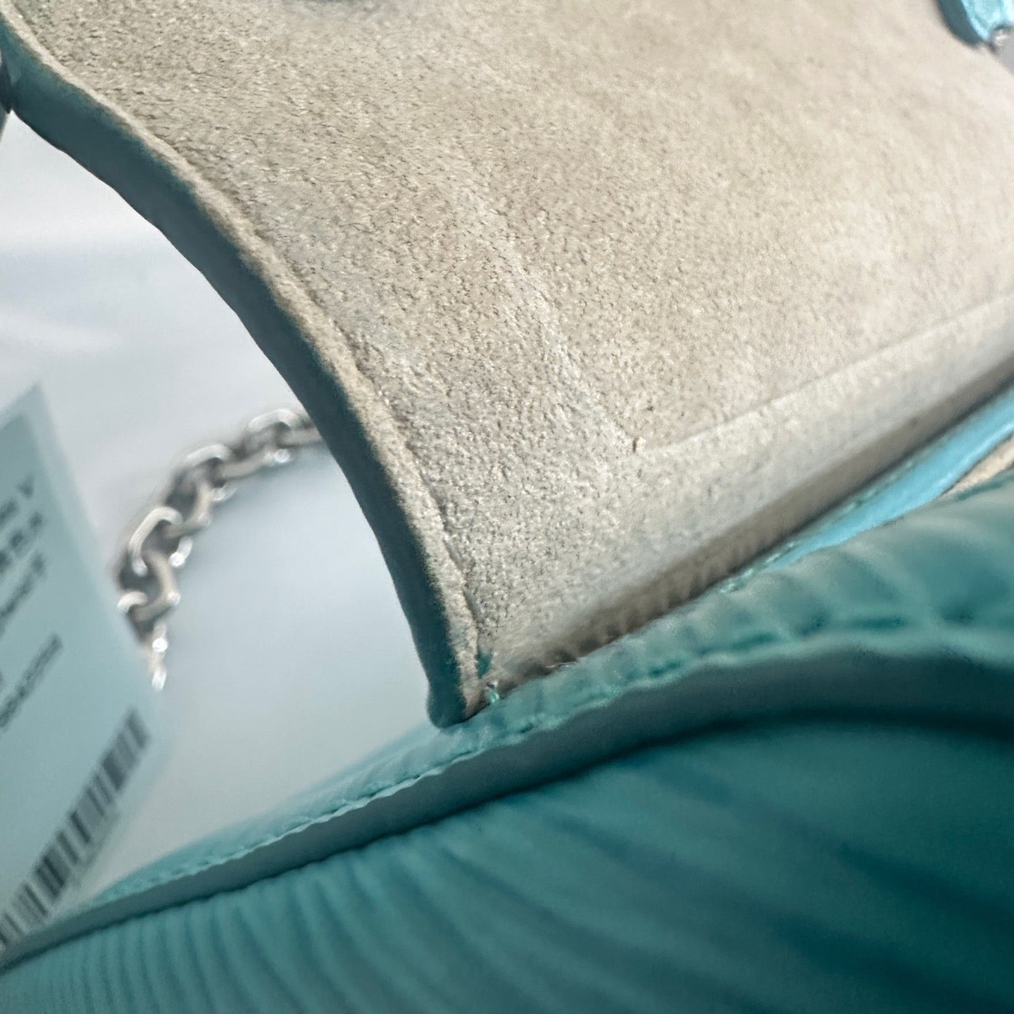 Louis Vuitton - Twist - Epi leather - Turquoise with Silver-Tone Hardware - (mini)