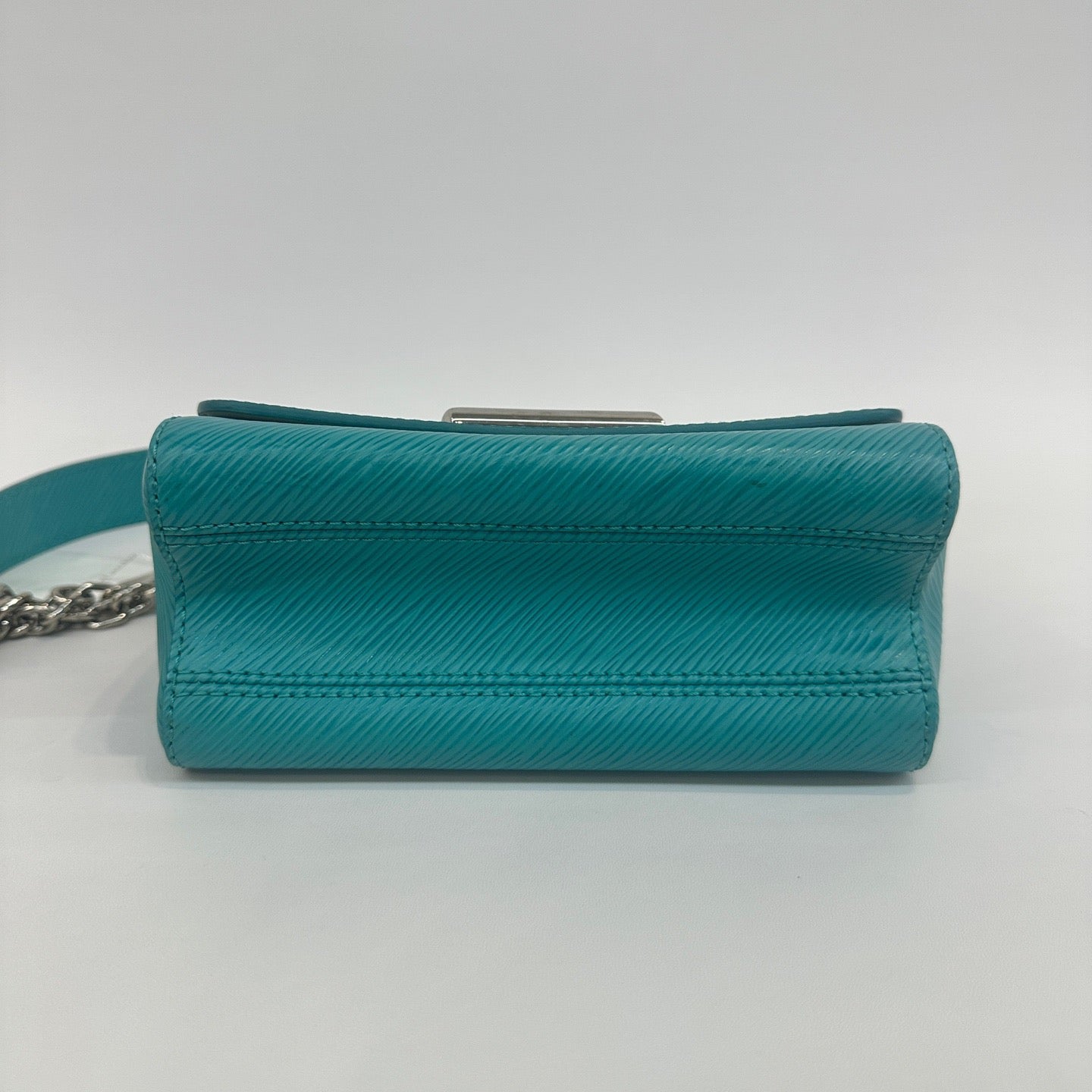 Louis Vuitton - Twist - Epi leather - Turquoise with Silver-Tone Hardware - (mini)