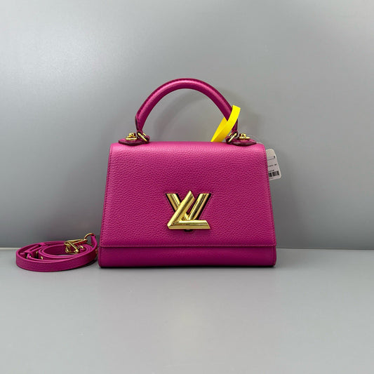Louis Vuitton - Twist - Grained leather - Pink - (small)