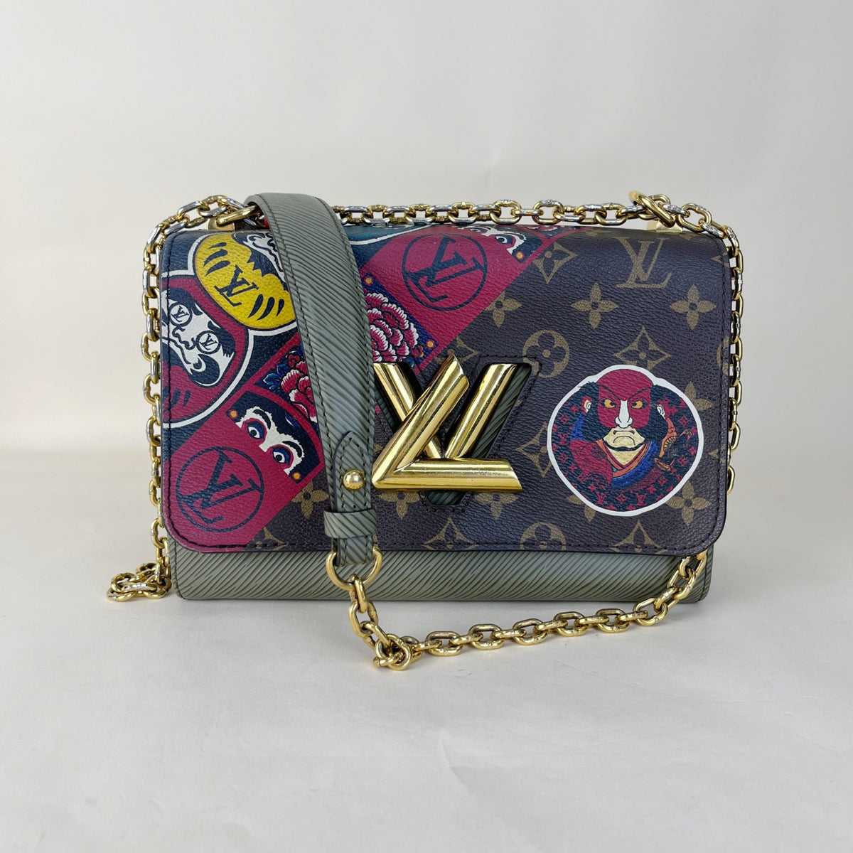 Louis Vuitton - Twist Kabuki Mask Medium - Leather - Multicolour - (medium)