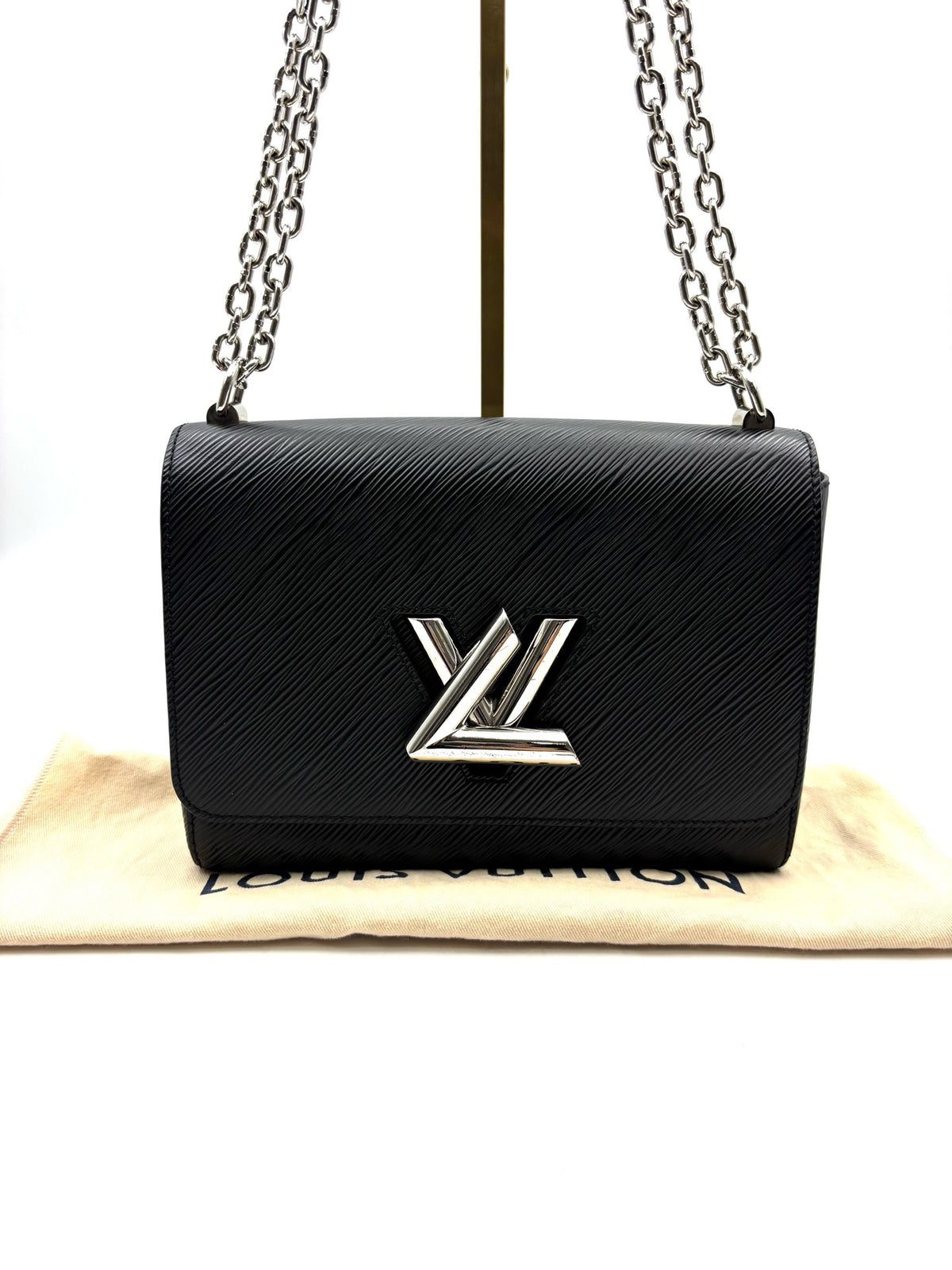 Louis Vuitton - Twist - Leather - Black
