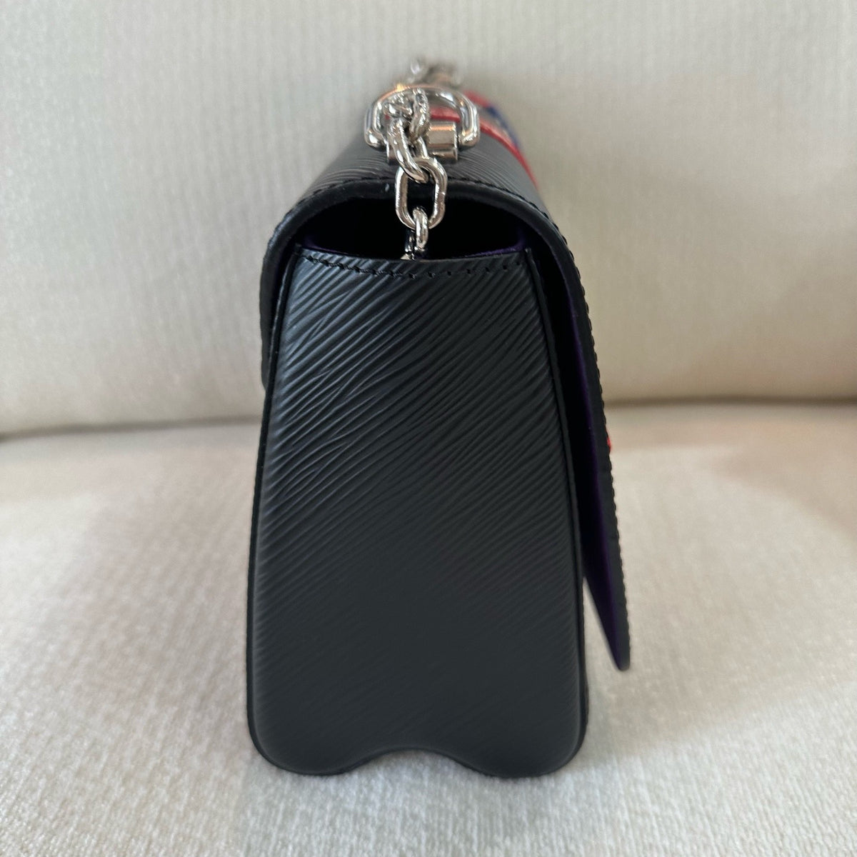 Louis Vuitton - Twist - Leather - Black