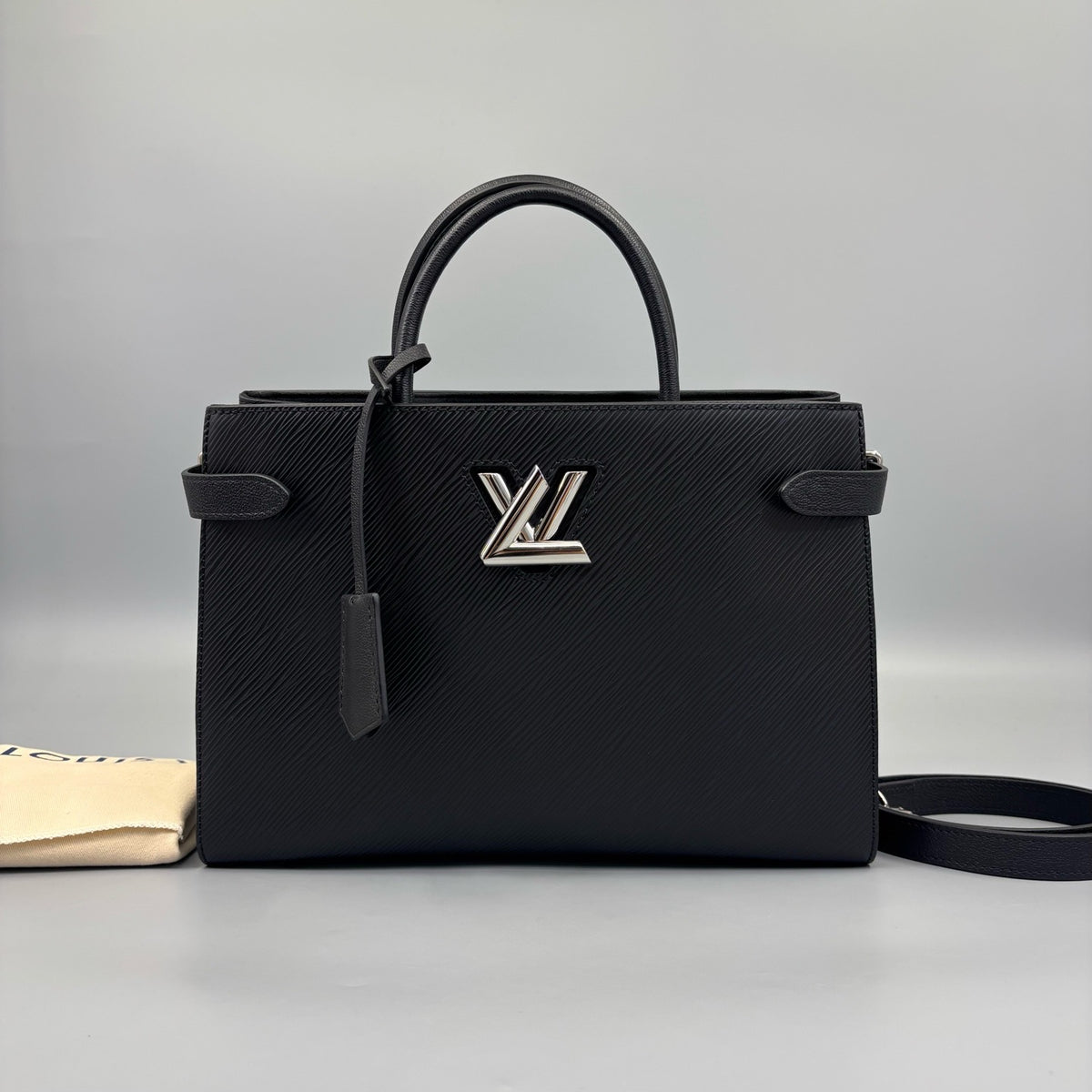Louis Vuitton - Twist - Leather - Black - (Medium)