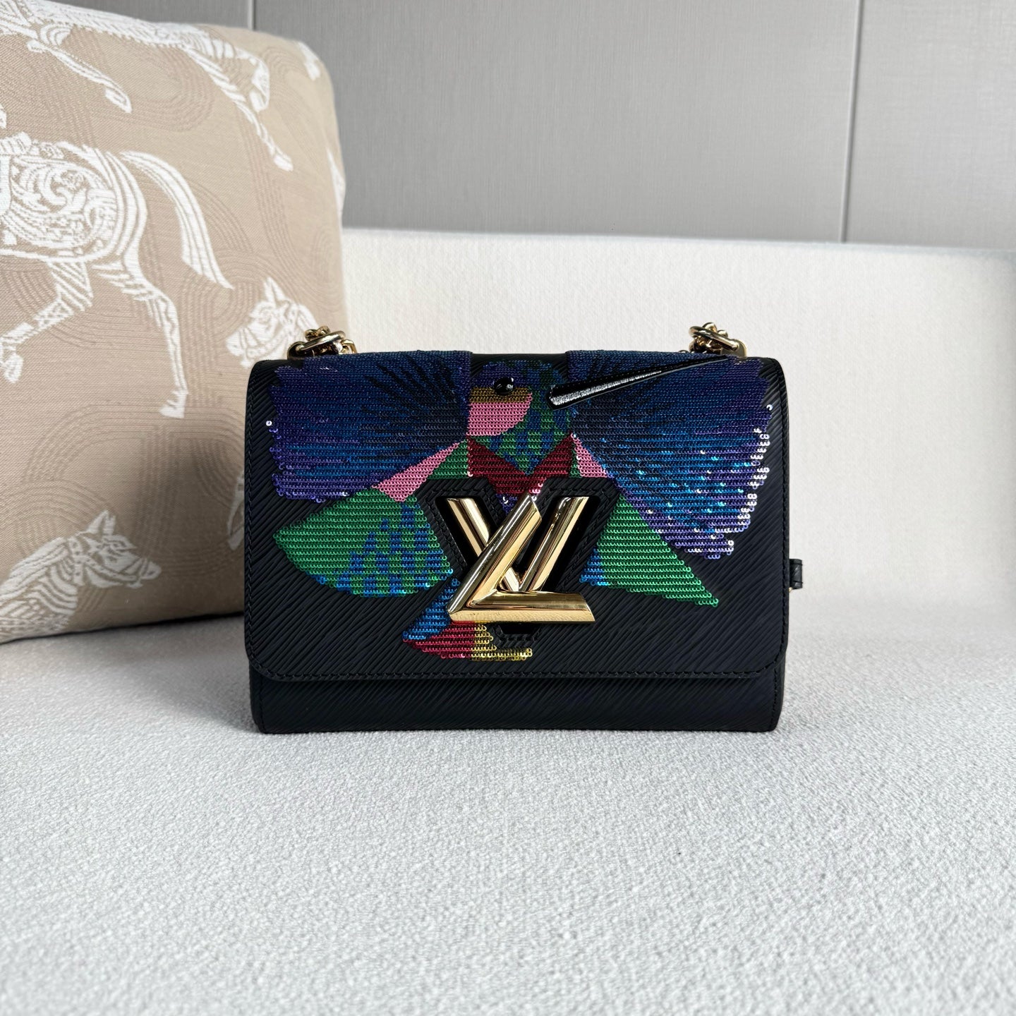 Louis Vuitton - Twist - Leather - Black - (medium)
