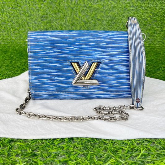 Louis Vuitton - Twist - Leather - Blue