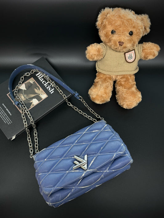 Louis Vuitton - Twist - Leather - Blue - (medium)