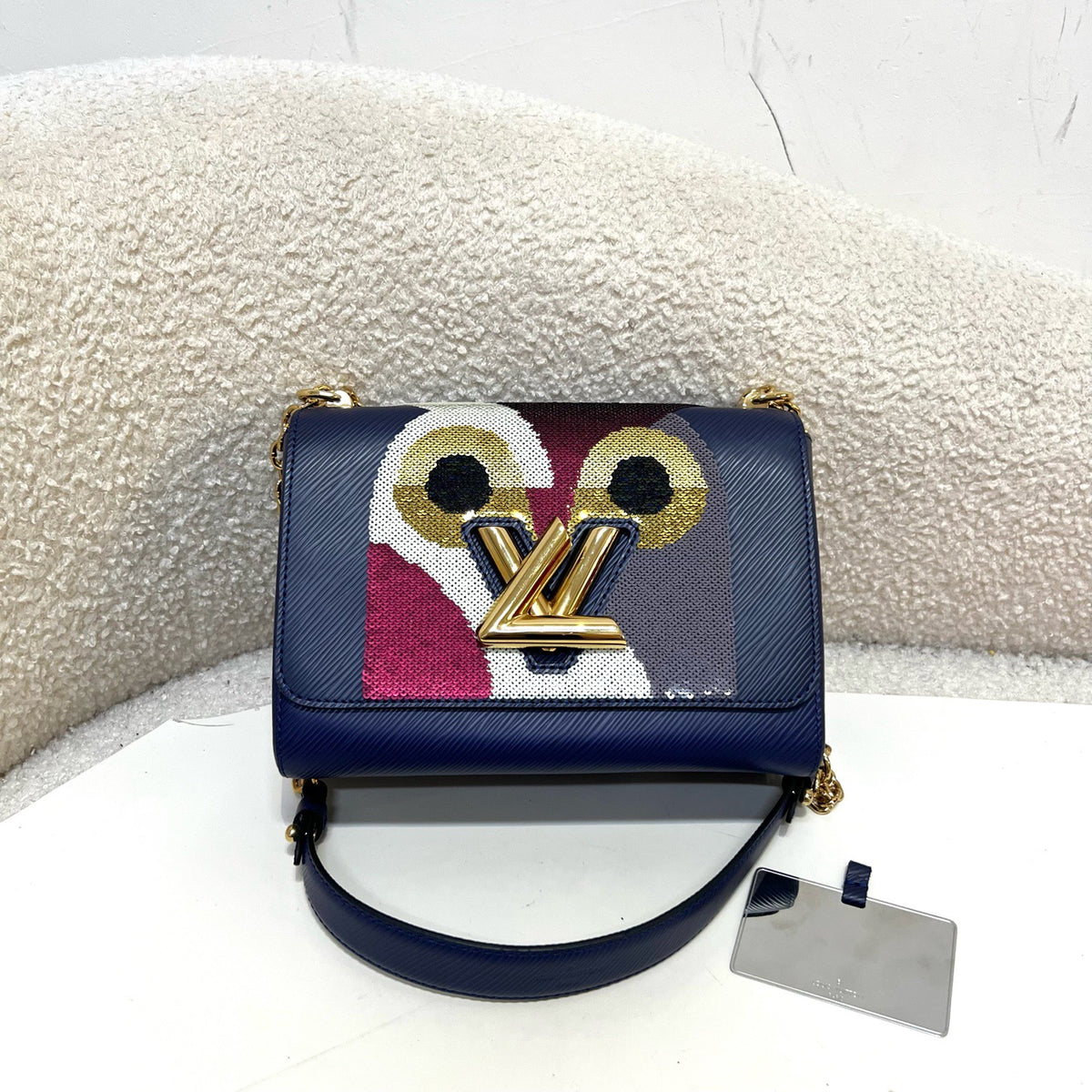 Louis Vuitton - Twist - Leather - Blue - (medium)