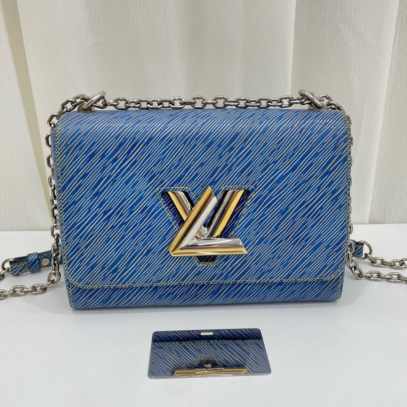 Louis Vuitton - Twist - Leather - Blue - (medium)