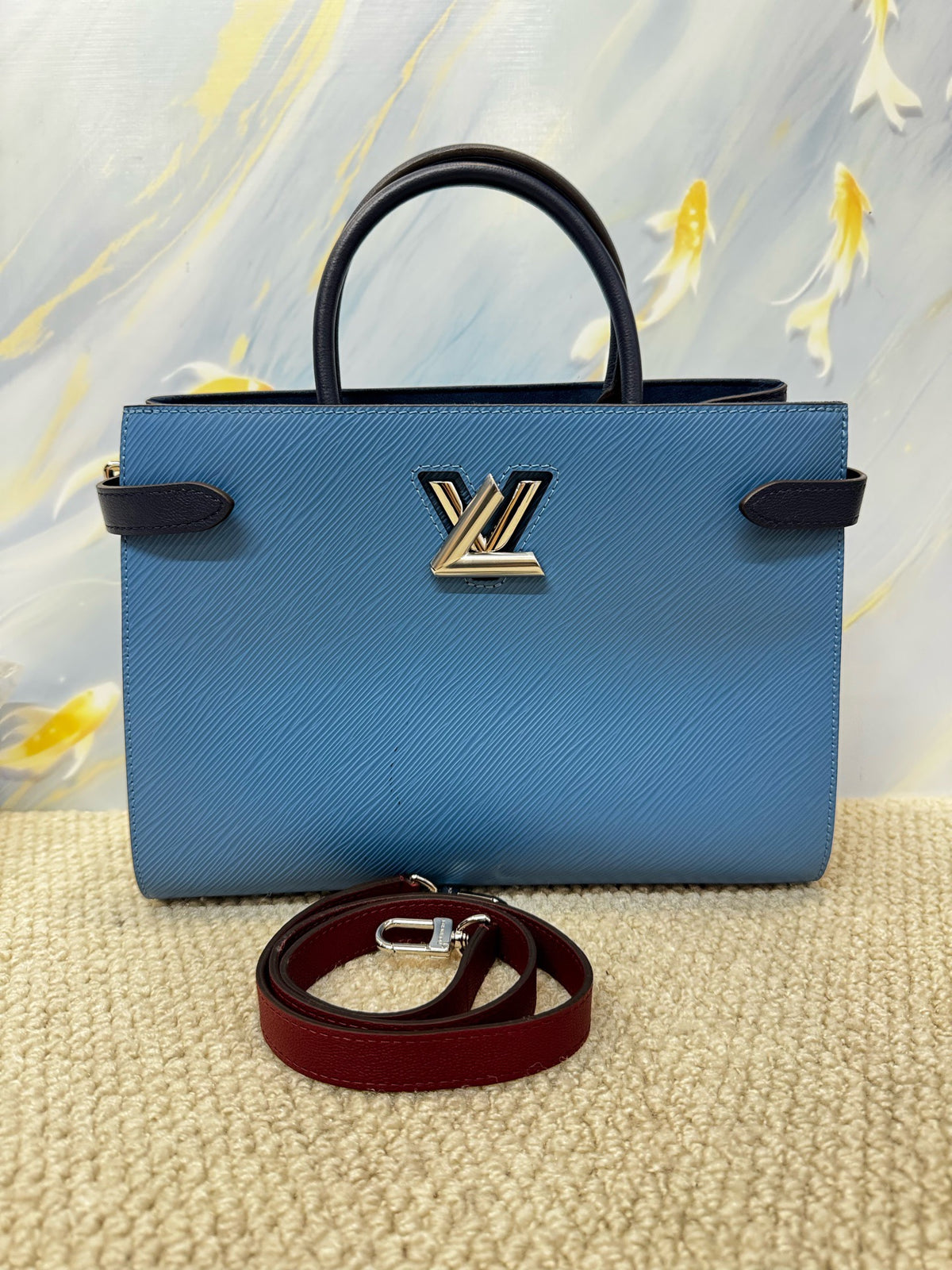 Louis Vuitton - Twist - Leather - Blue - (medium)