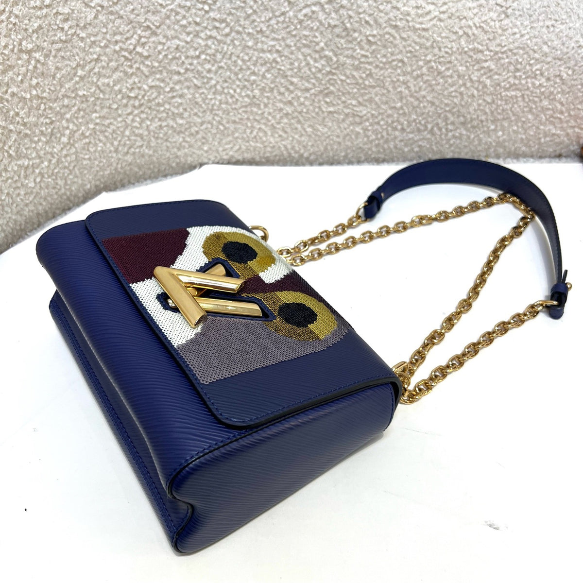 Louis Vuitton - Twist - Leather - Blue - (medium)