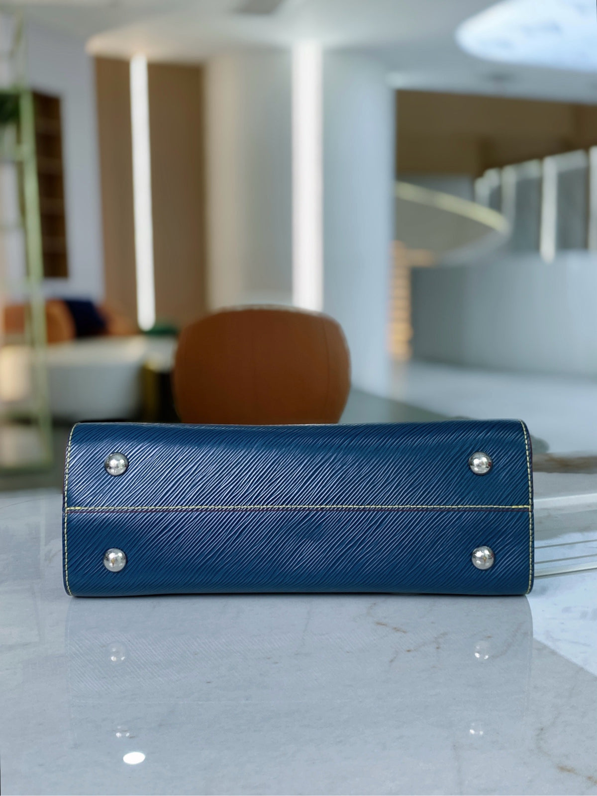 Louis Vuitton - Twist - Leather - Blue - (medium)