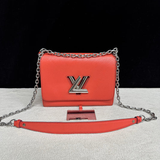 Louis Vuitton - Twist - Leather - Orange - (medium)