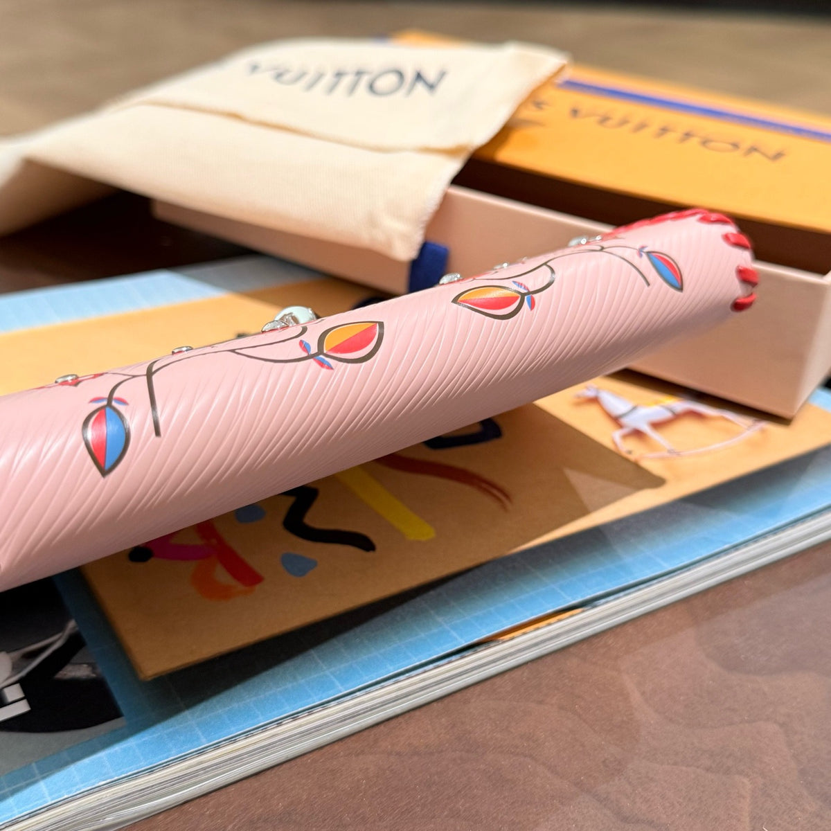 Louis Vuitton - Twist - Leather - Pink