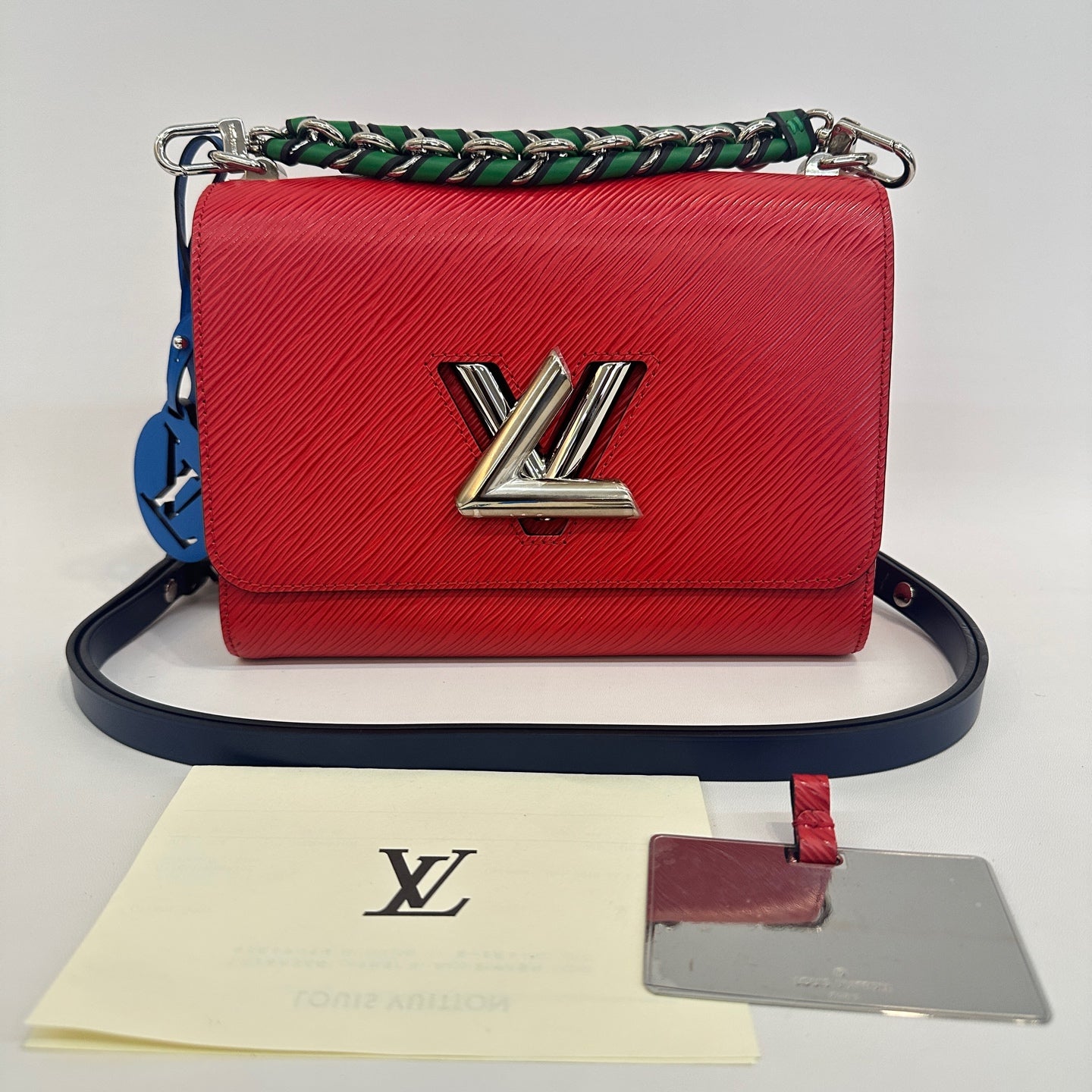 Louis Vuitton - Twist - Leather - Red - (medium)