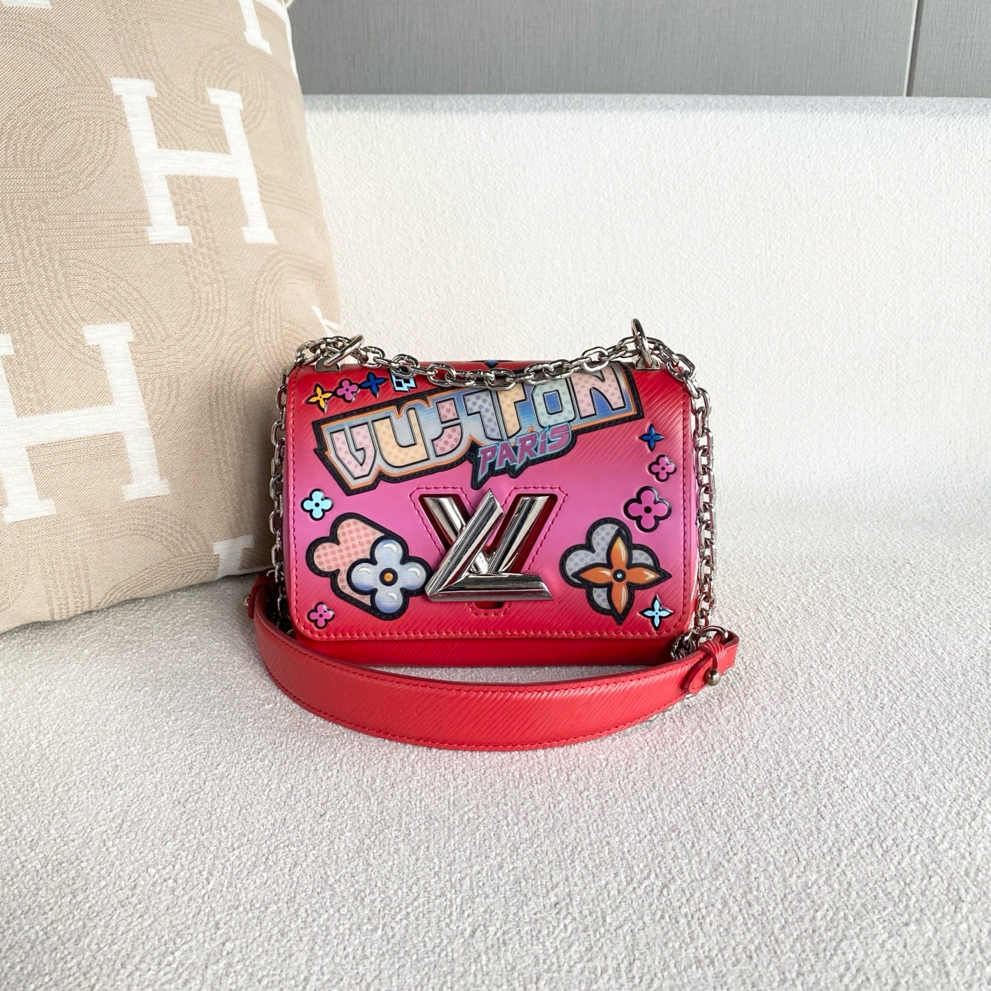 Louis Vuitton - Twist - Leather - Red - (mini)