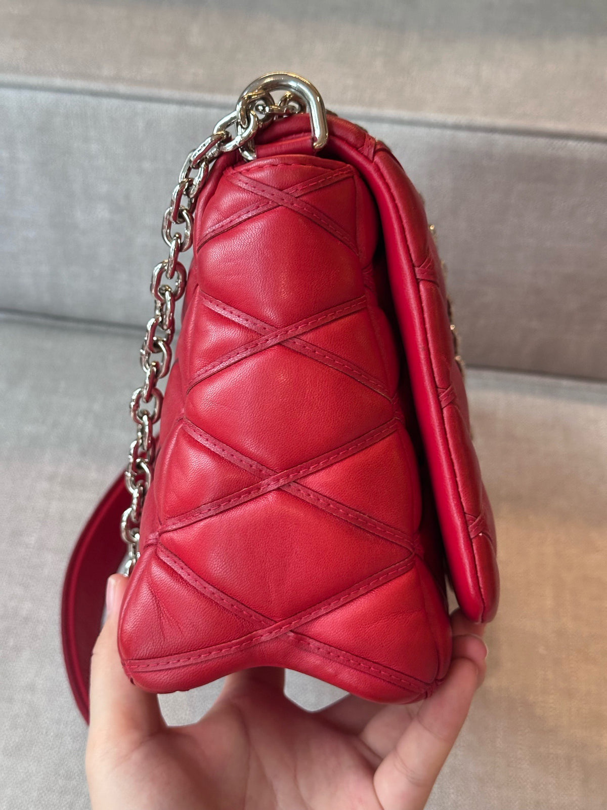 Louis Vuitton - Twist - Leather - Red - (mini)