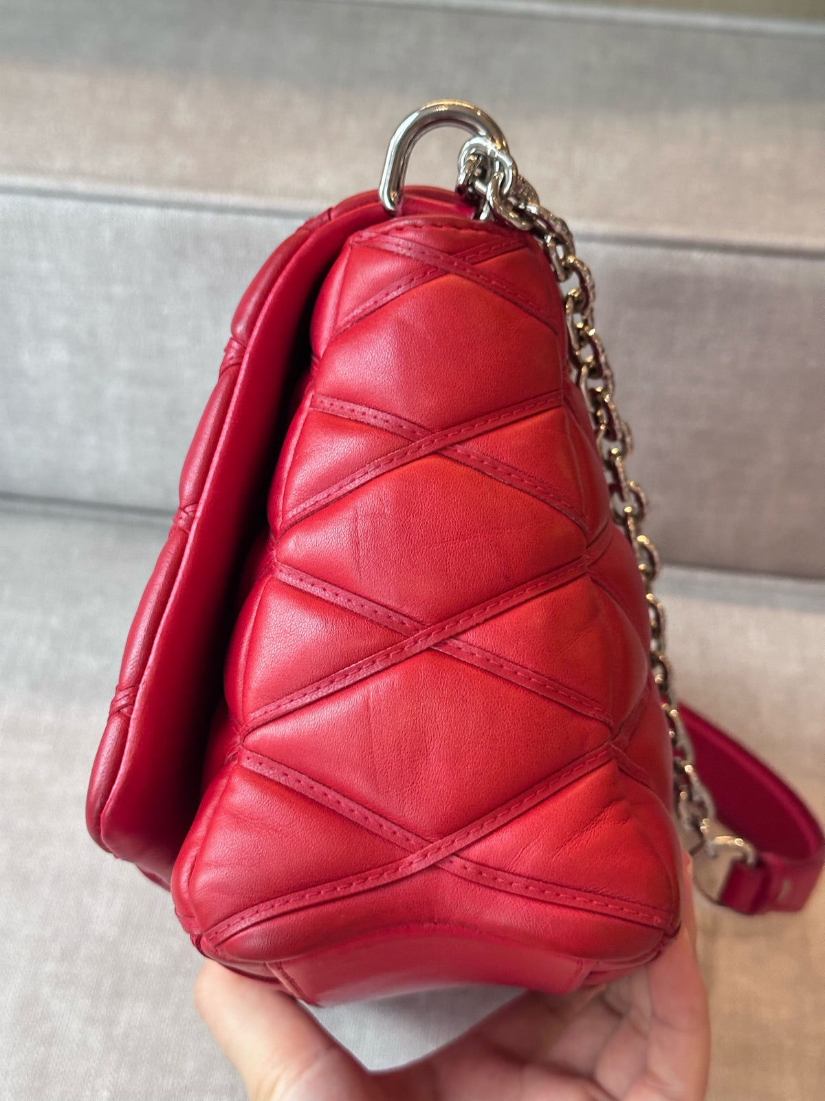 Louis Vuitton - Twist - Leather - Red - (mini)