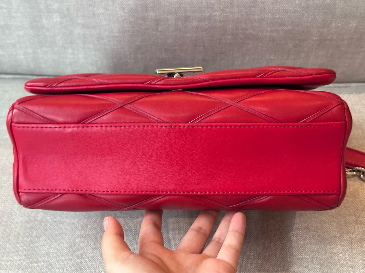 Louis Vuitton - Twist - Leather - Red - (mini)