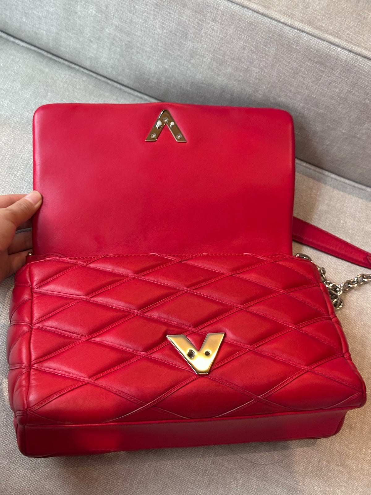 Louis Vuitton - Twist - Leather - Red - (mini)