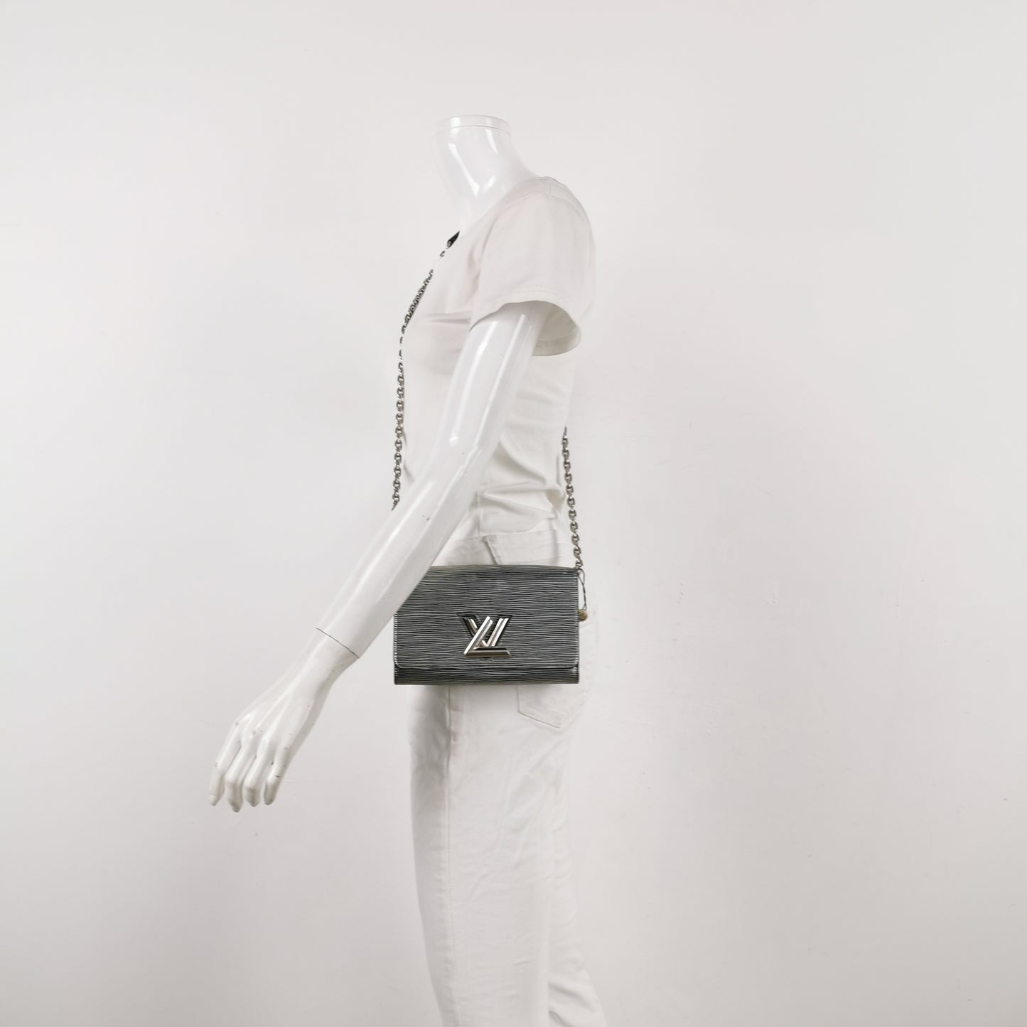 Louis Vuitton - Twist - Leather - Silver - (small)