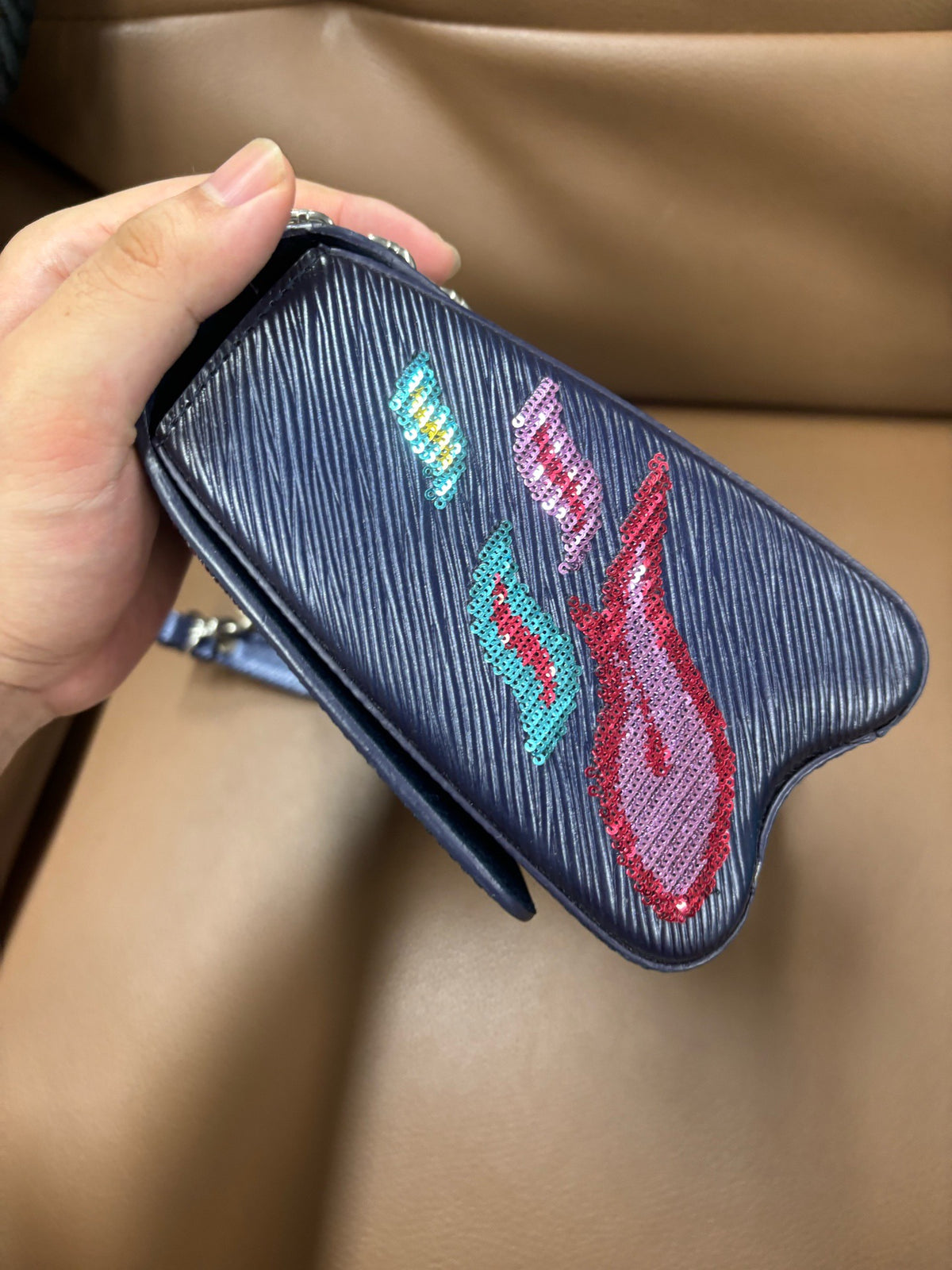 Louis Vuitton - Twist Limited Edition - Leather - Navy