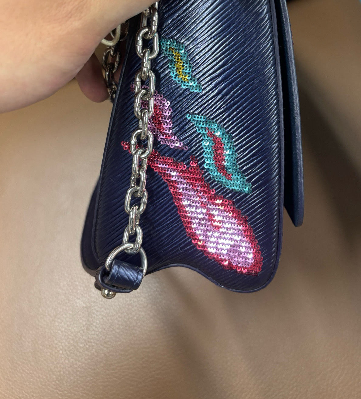 Louis Vuitton - Twist Limited Edition - Leather - Navy