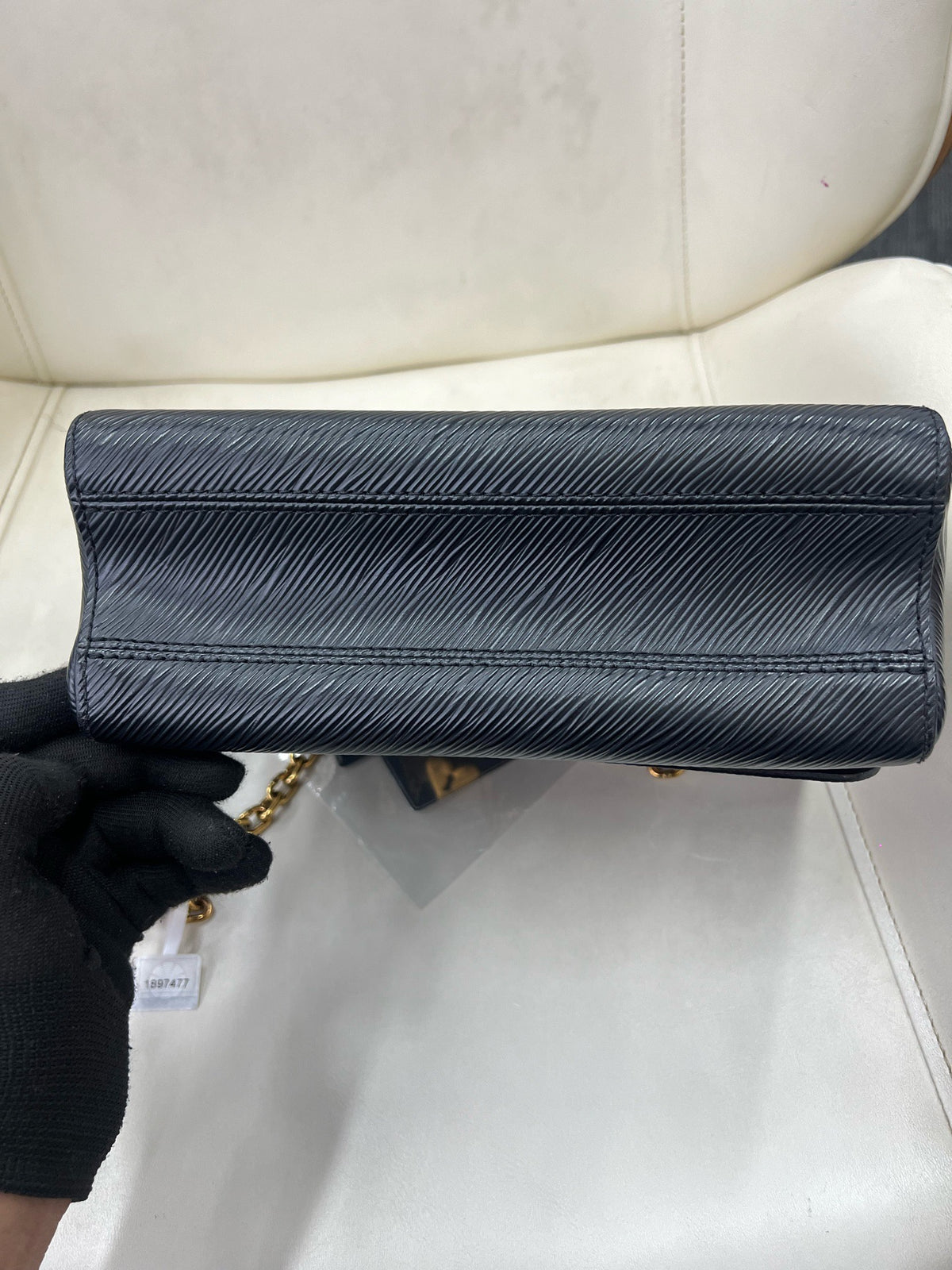 Louis Vuitton - Twist Medium - Leather - Black - (medium)