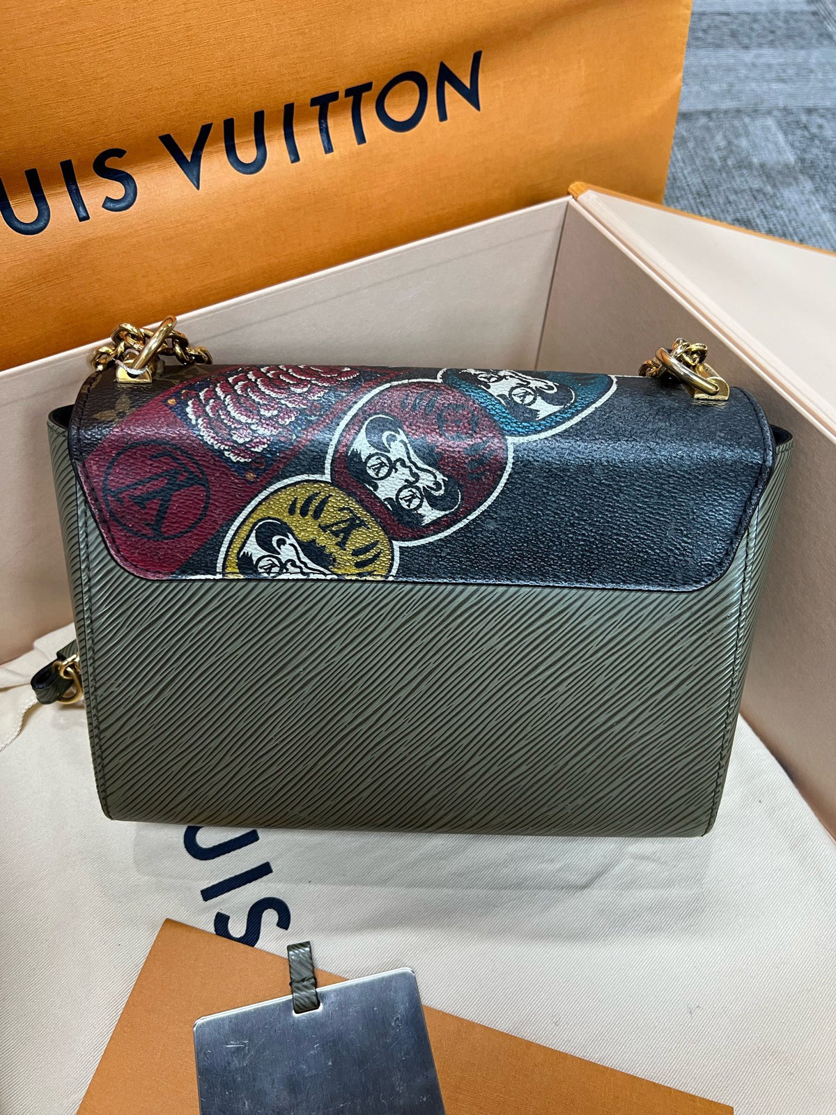 Louis Vuitton - Twist Medium - Leather - Blue - (medium)