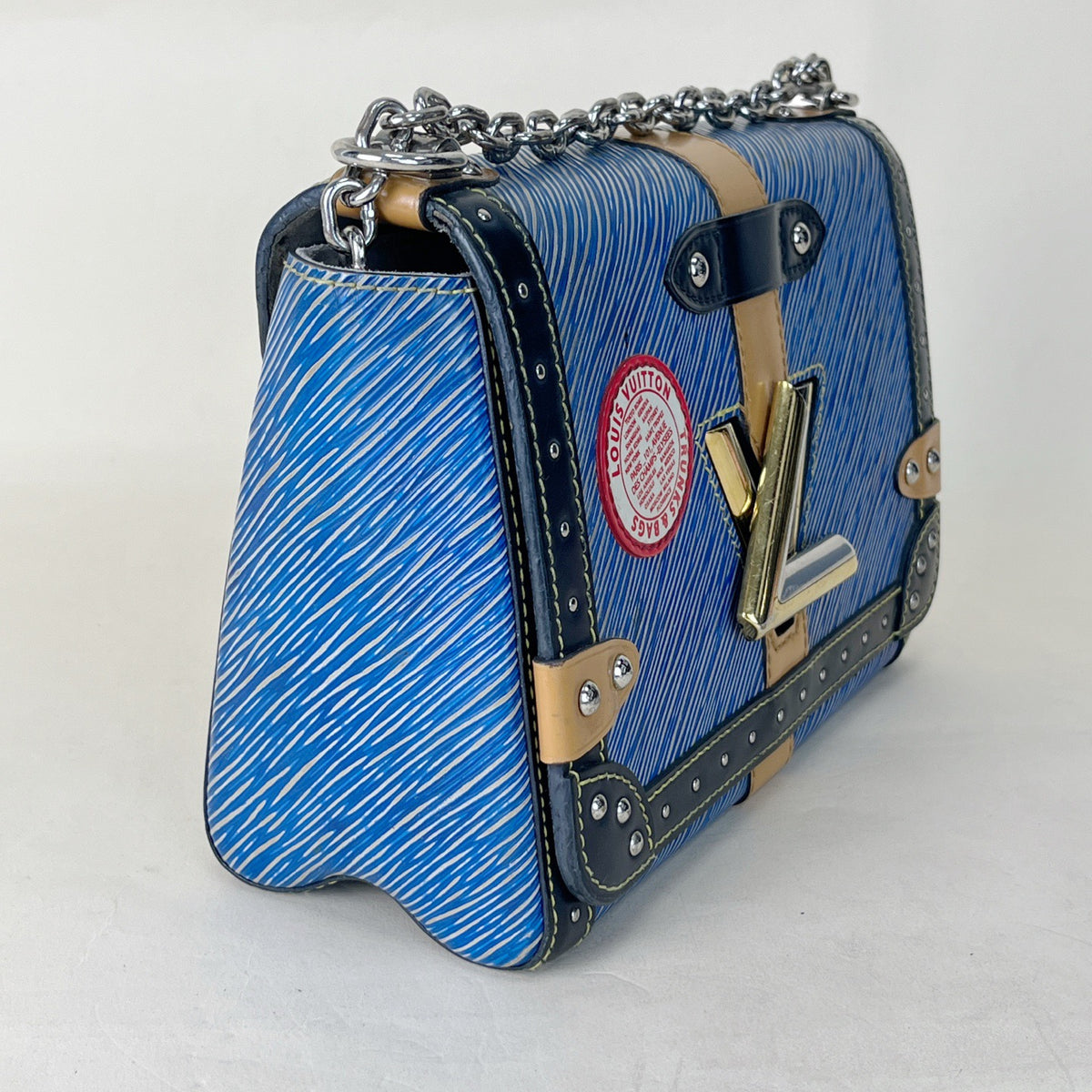 Louis Vuitton - Twist Medium - Leather - Blue - (medium)