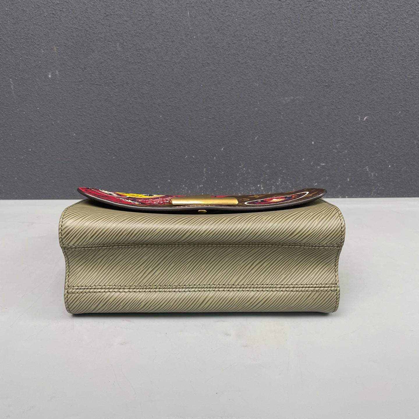 Louis Vuitton - Twist MM Kansai Yamamoto Face Limited Edition - Monogram canvas and Epi leather - Brown, Multicolour, and Green with Gold-Tone Hardware - (medium)