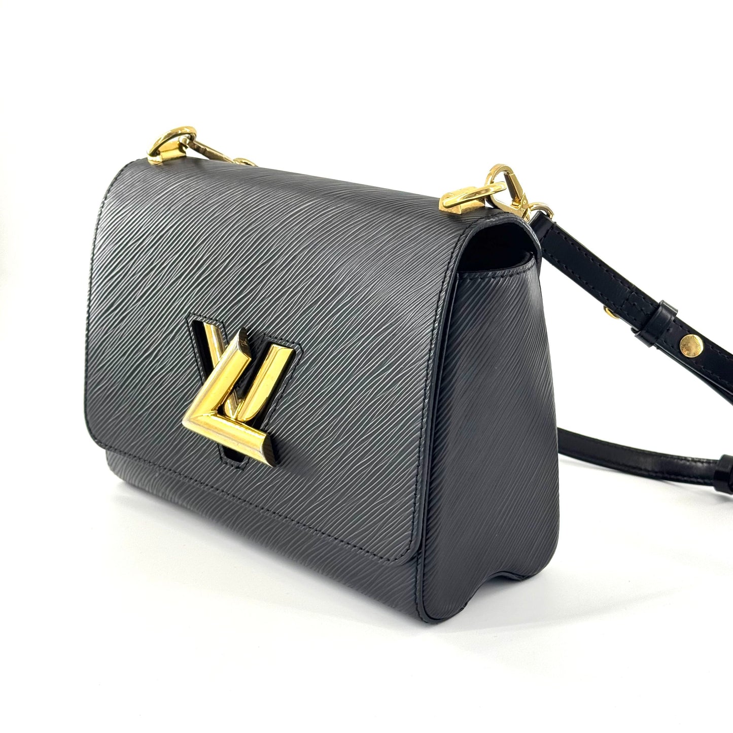 Louis Vuitton - Twist MM with Removable Mini Pouch - Epi leather - Black - (Medium)