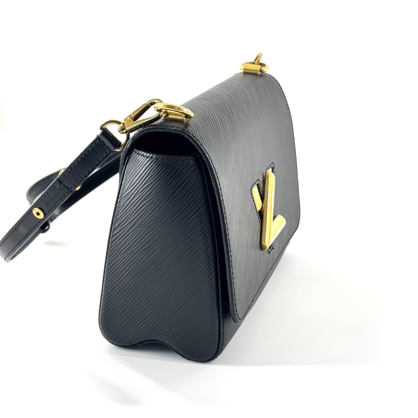 Louis Vuitton - Twist MM with Removable Mini Pouch - Epi leather - Black - (Medium)