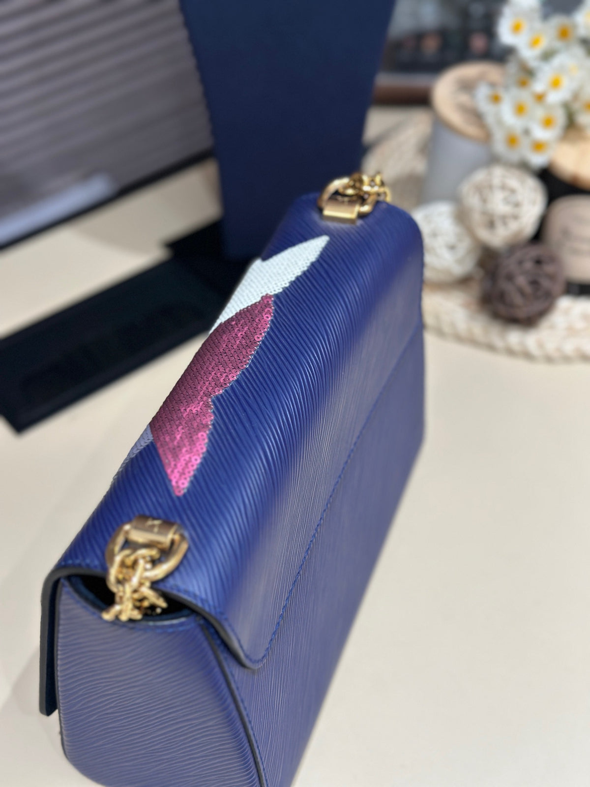 Louis Vuitton - Twist Owl - Leather - Blue - (mini)