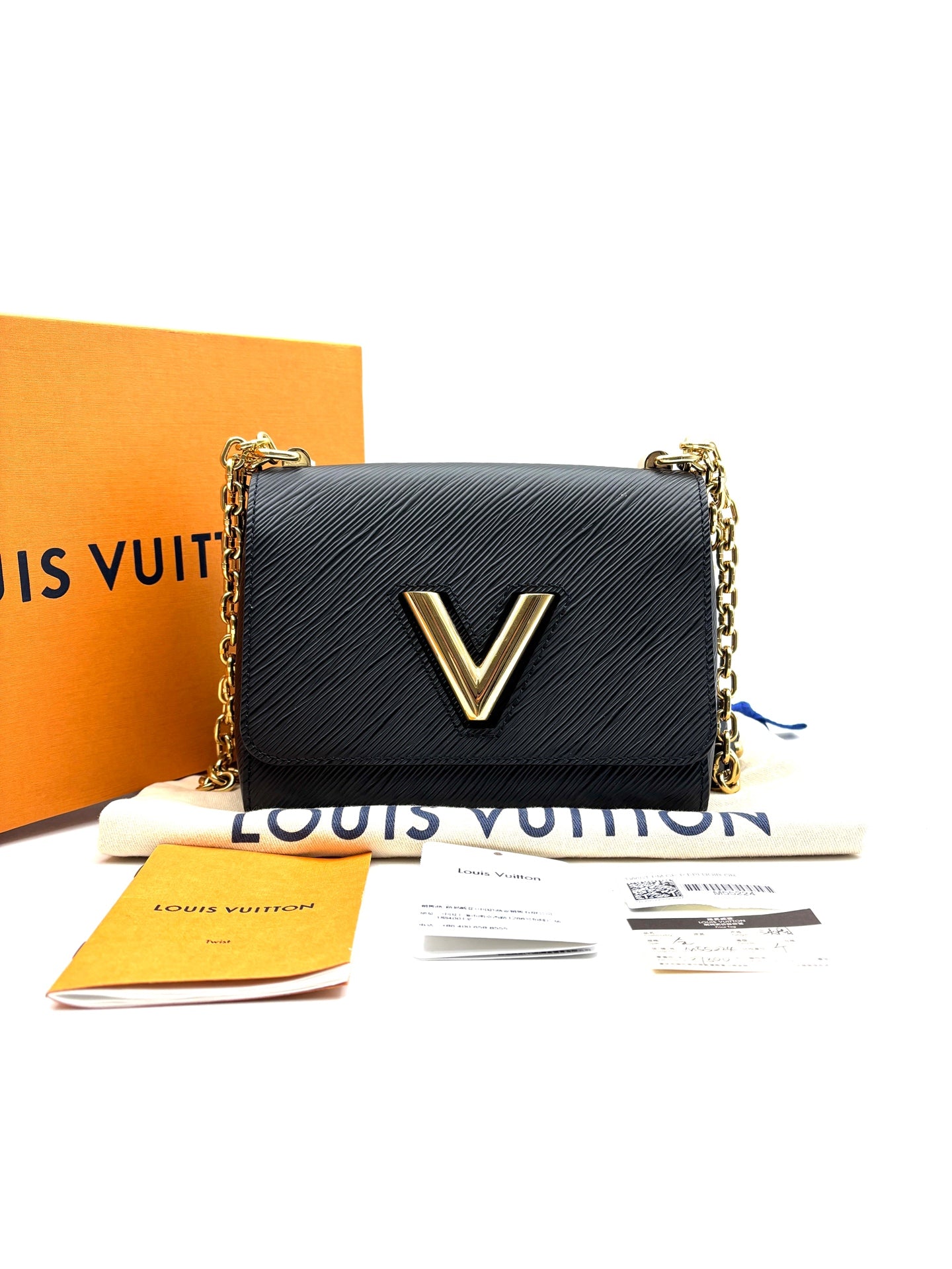 Louis Vuitton - Twist PM - Epi leather - Black - (Small)