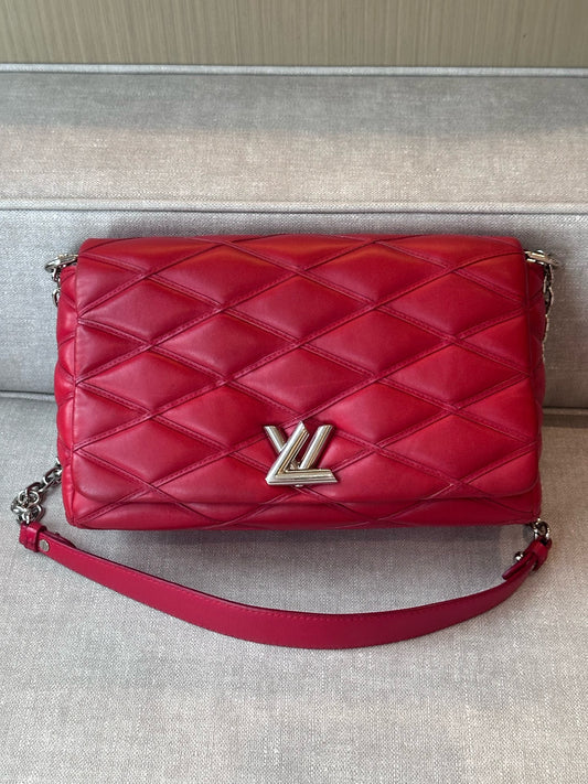 Louis Vuitton - Twist Puffy Bag - Leather - Red - (medium)