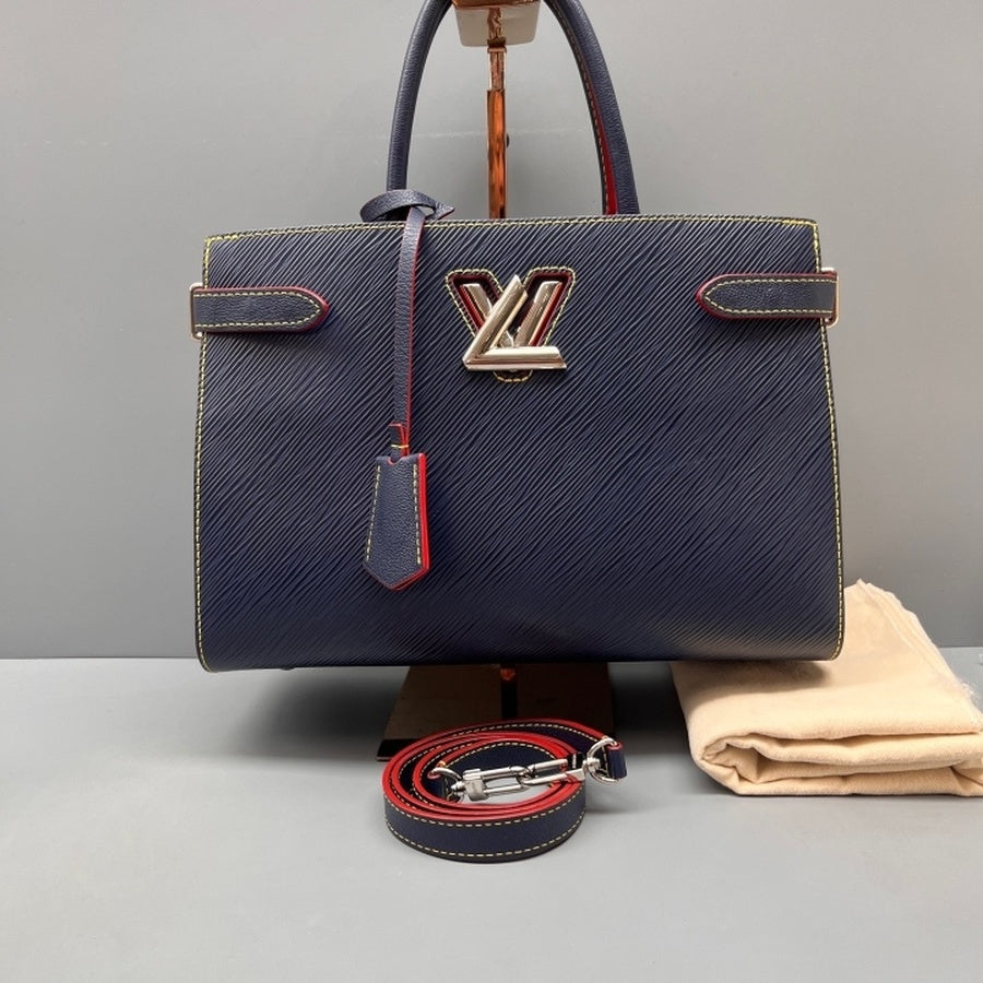 Louis Vuitton - Twist Tote - Leather - Navy - (medium)