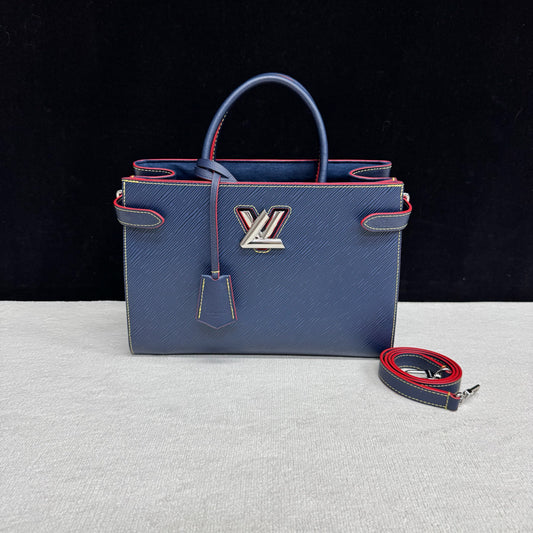 Louis Vuitton - Twist Tote - Leather - Navy - (medium)