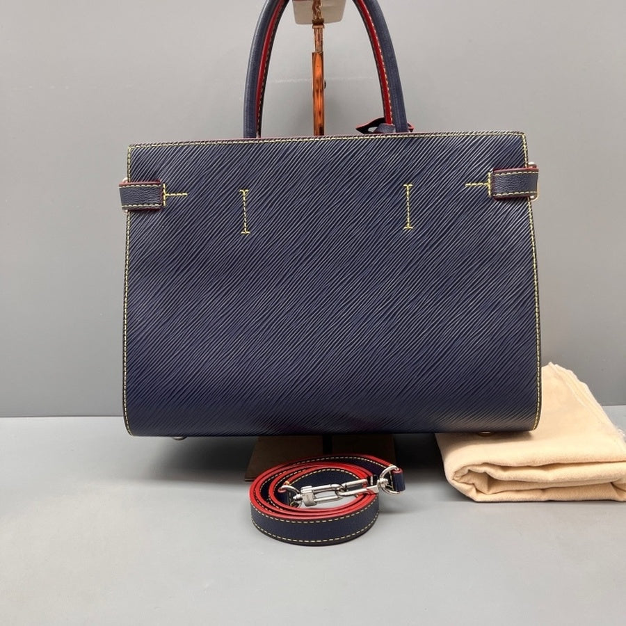 Louis Vuitton - Twist Tote - Leather - Navy - (medium)