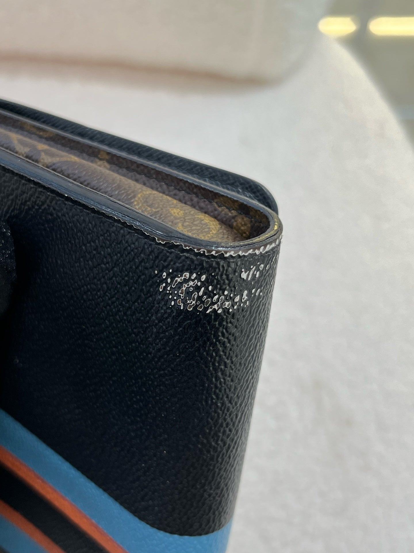 Louis Vuitton - Twist Wallet on Chain - Monogram coated canvas and Epi leather - Brown, Black, Blue, and Orange - (mini)