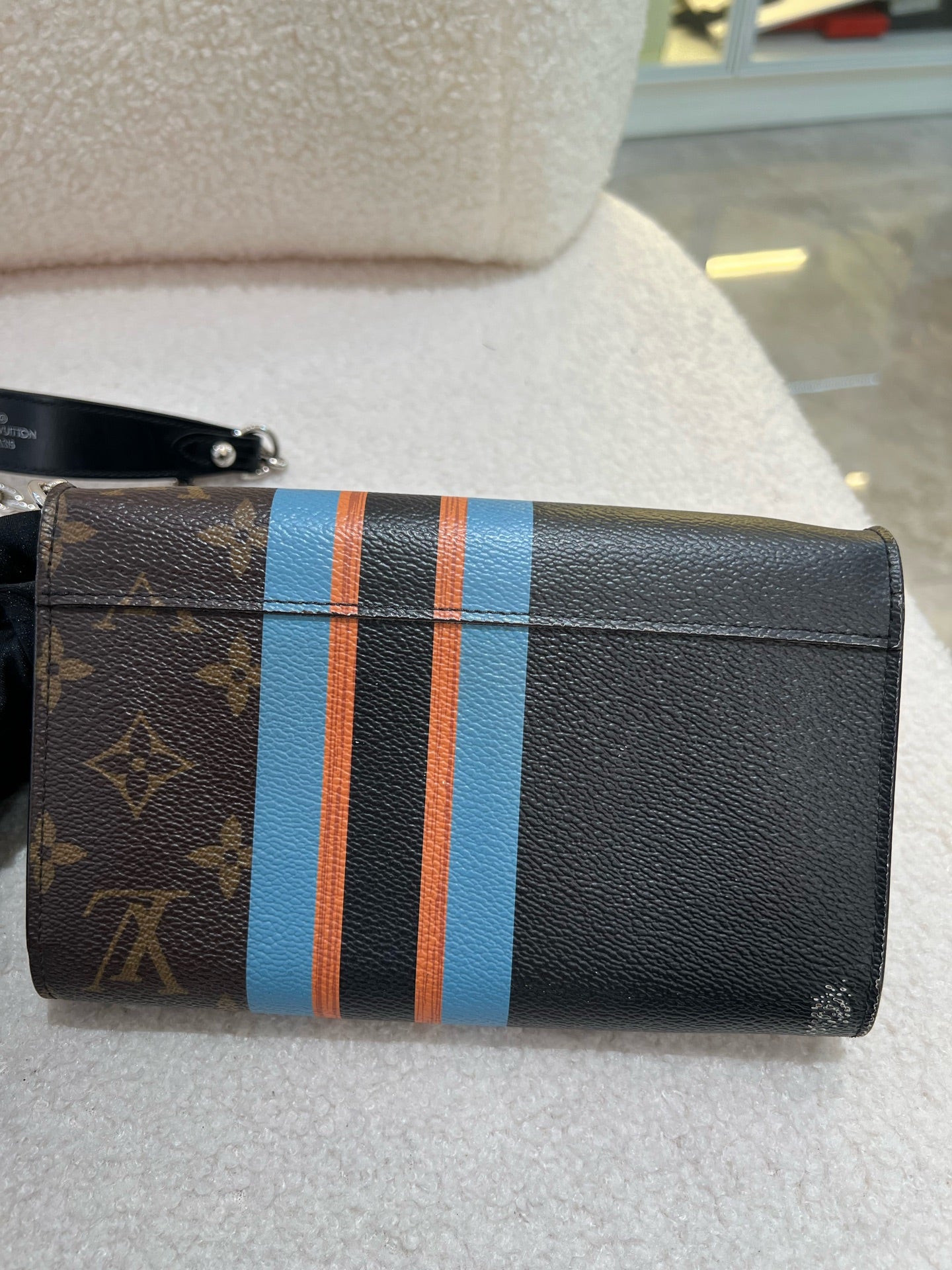 Louis Vuitton - Twist Wallet on Chain - Monogram coated canvas and Epi leather - Brown, Black, Blue, and Orange - (mini)