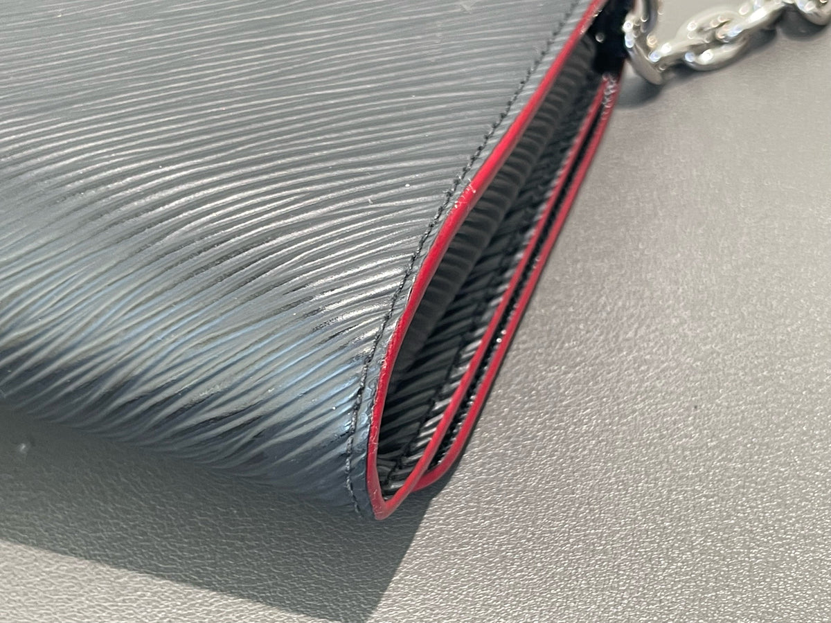 Louis Vuitton - Twist WOC - Leather - Black - (Small)