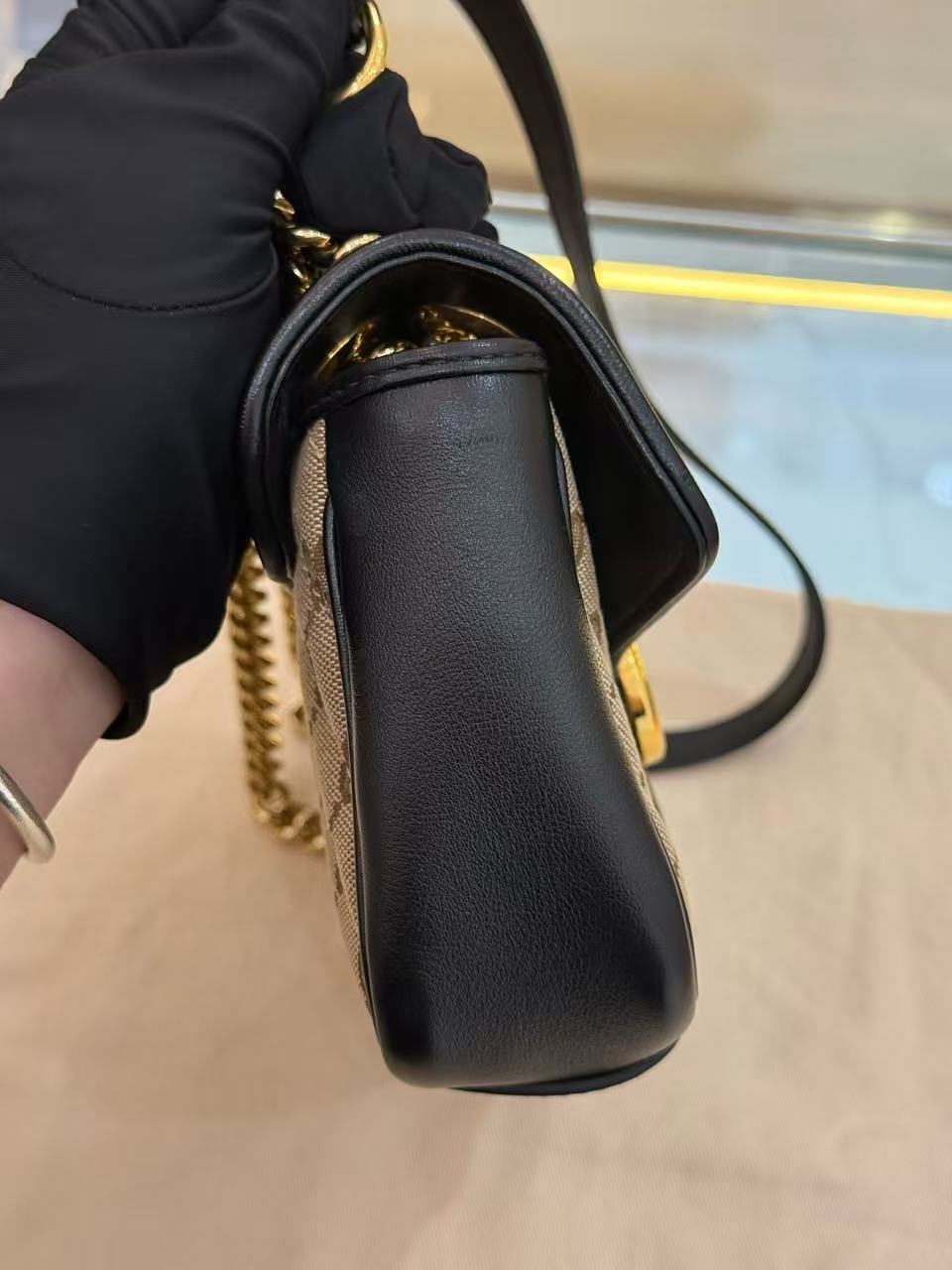 Louis Vuitton - Valisette Souple BB - Damier Ebene coated canvas with black leather trim - Brown - (mini)
